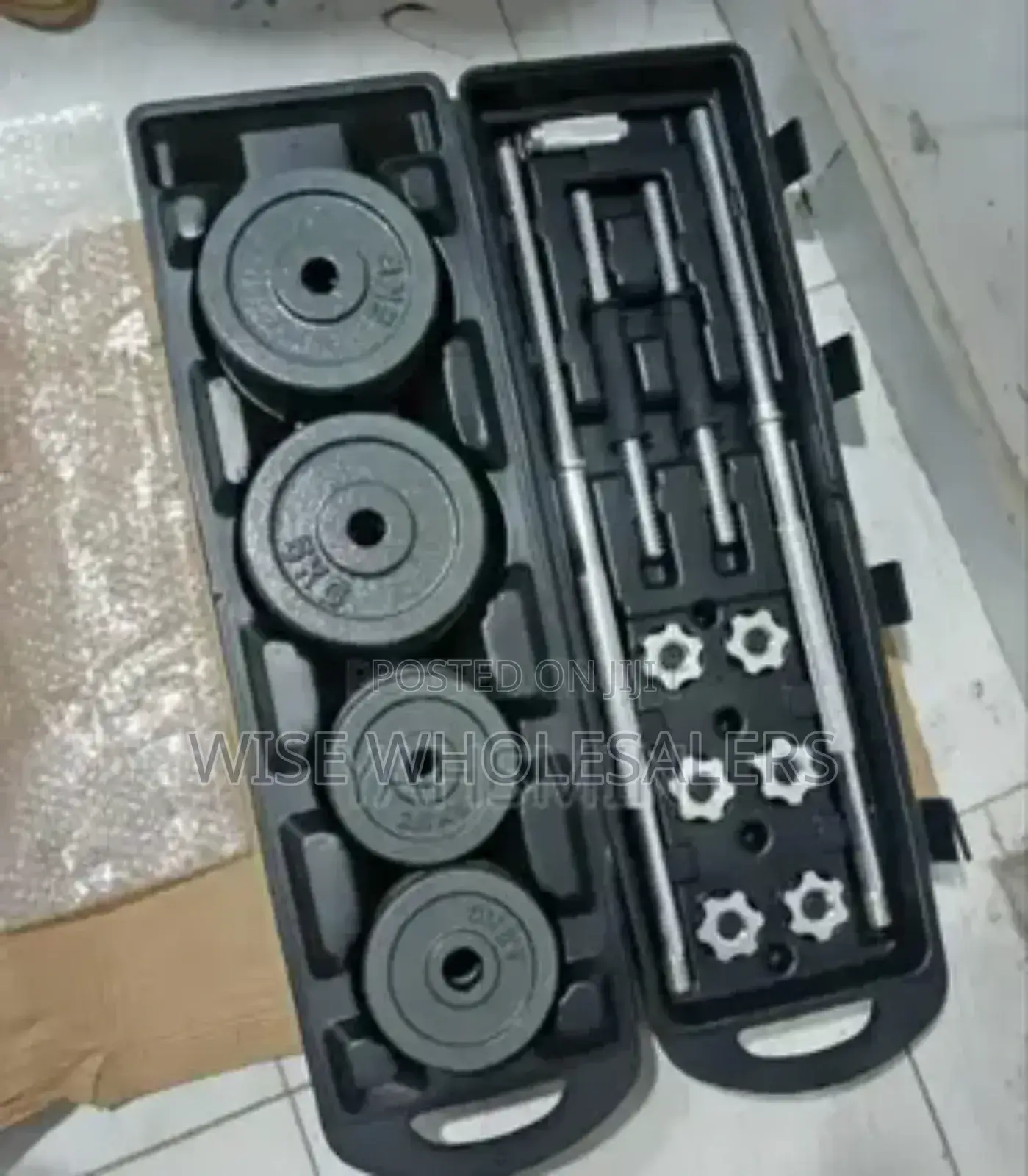 Dumbell Set 50kgs Cast Iron* 