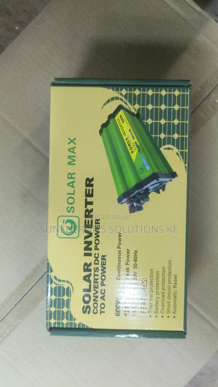 Solarmax 600w 12vdc Pure Sine Inverter