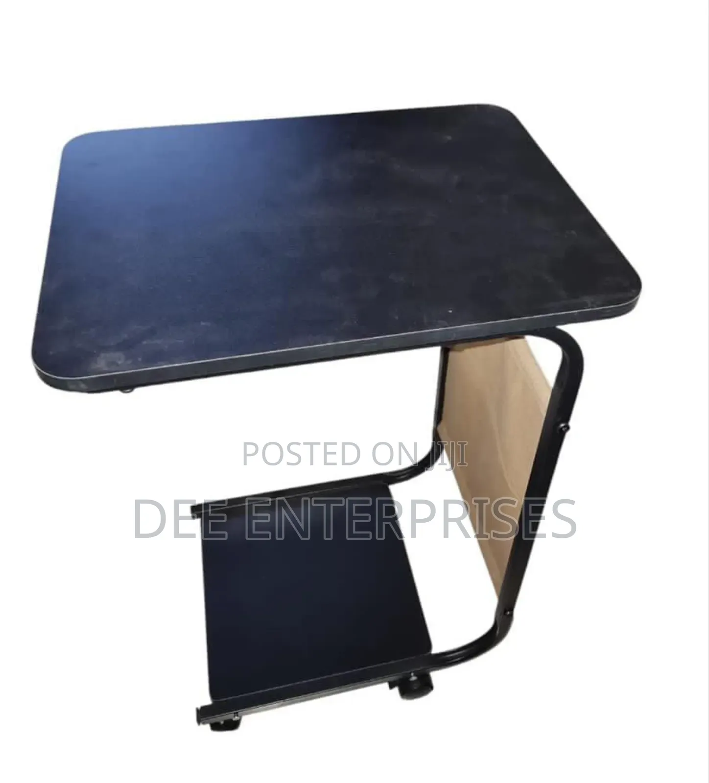 2 Layer Trolley With Matching Insert Pocket Side Stool/Table