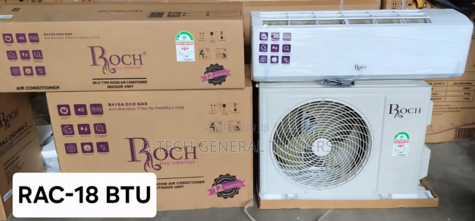 Roch 18000btu Split Type Air Conditioner