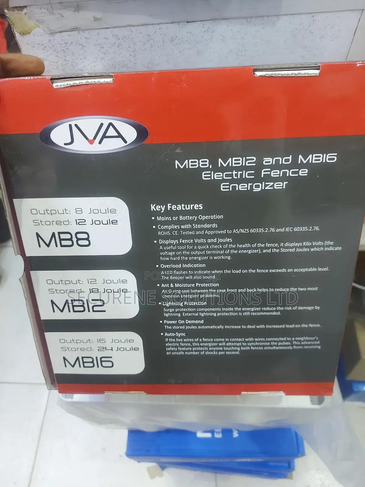 Jva Mb16 Electric Fence Ip Energizer.