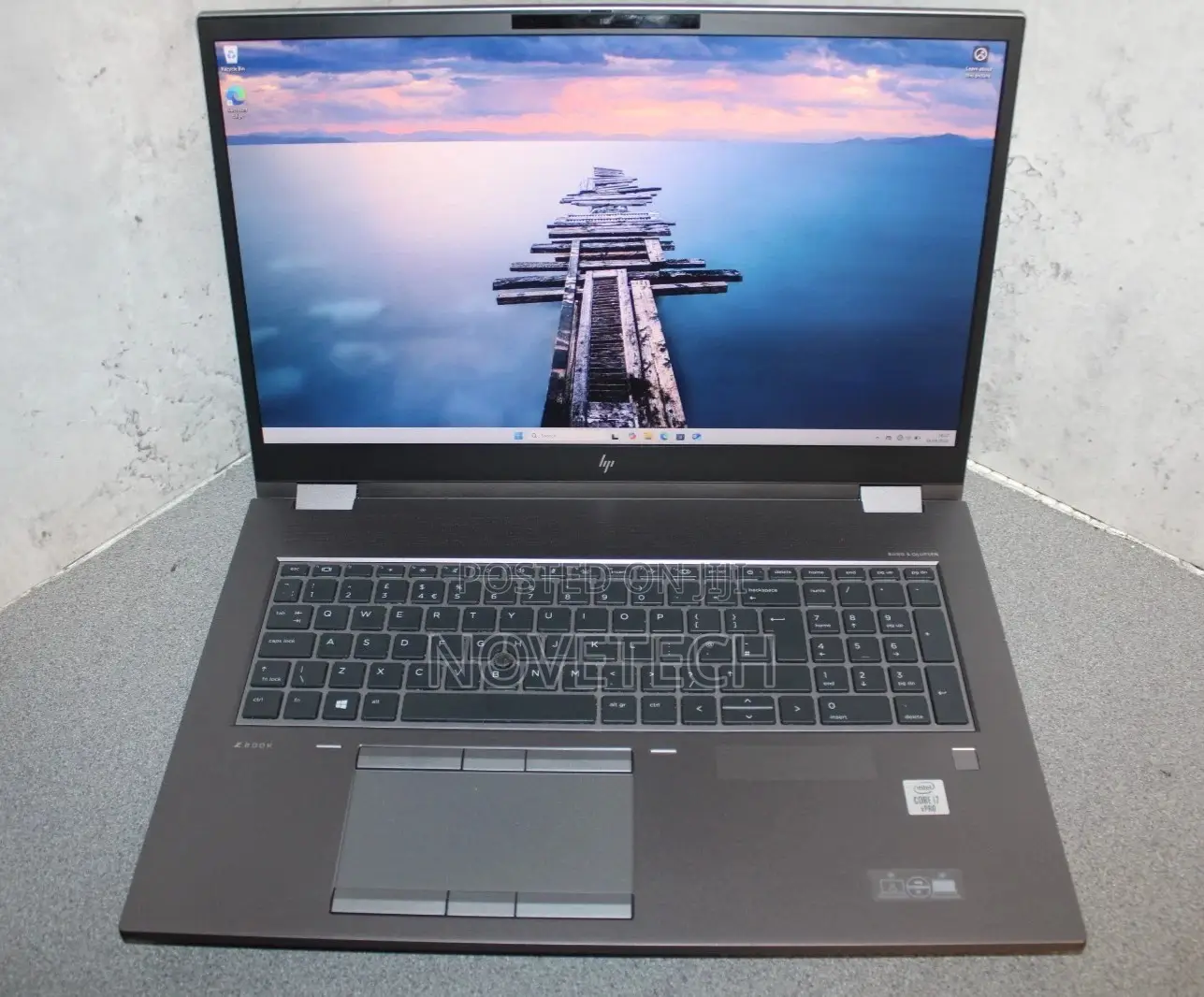 Laptop HP ZBook Fury 17 G7 16GB Intel Core I7 SSD 512GB