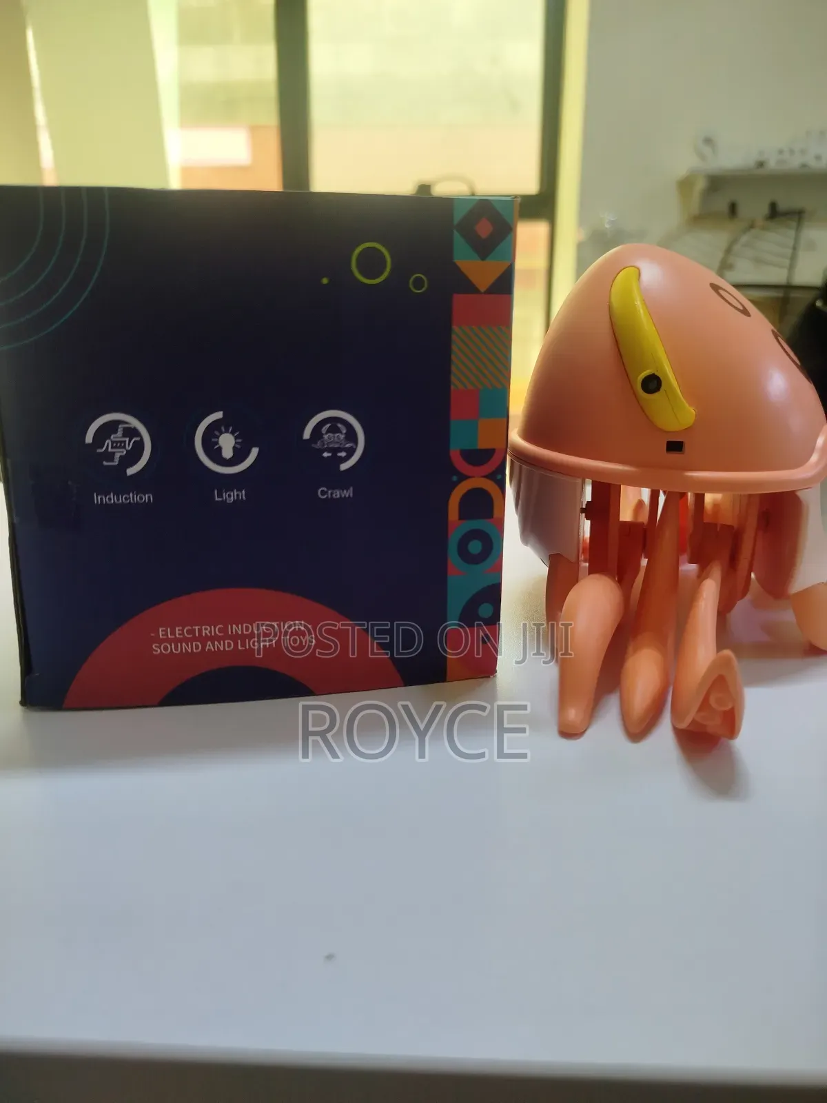 Rechargeable Crawling Octopus Toy