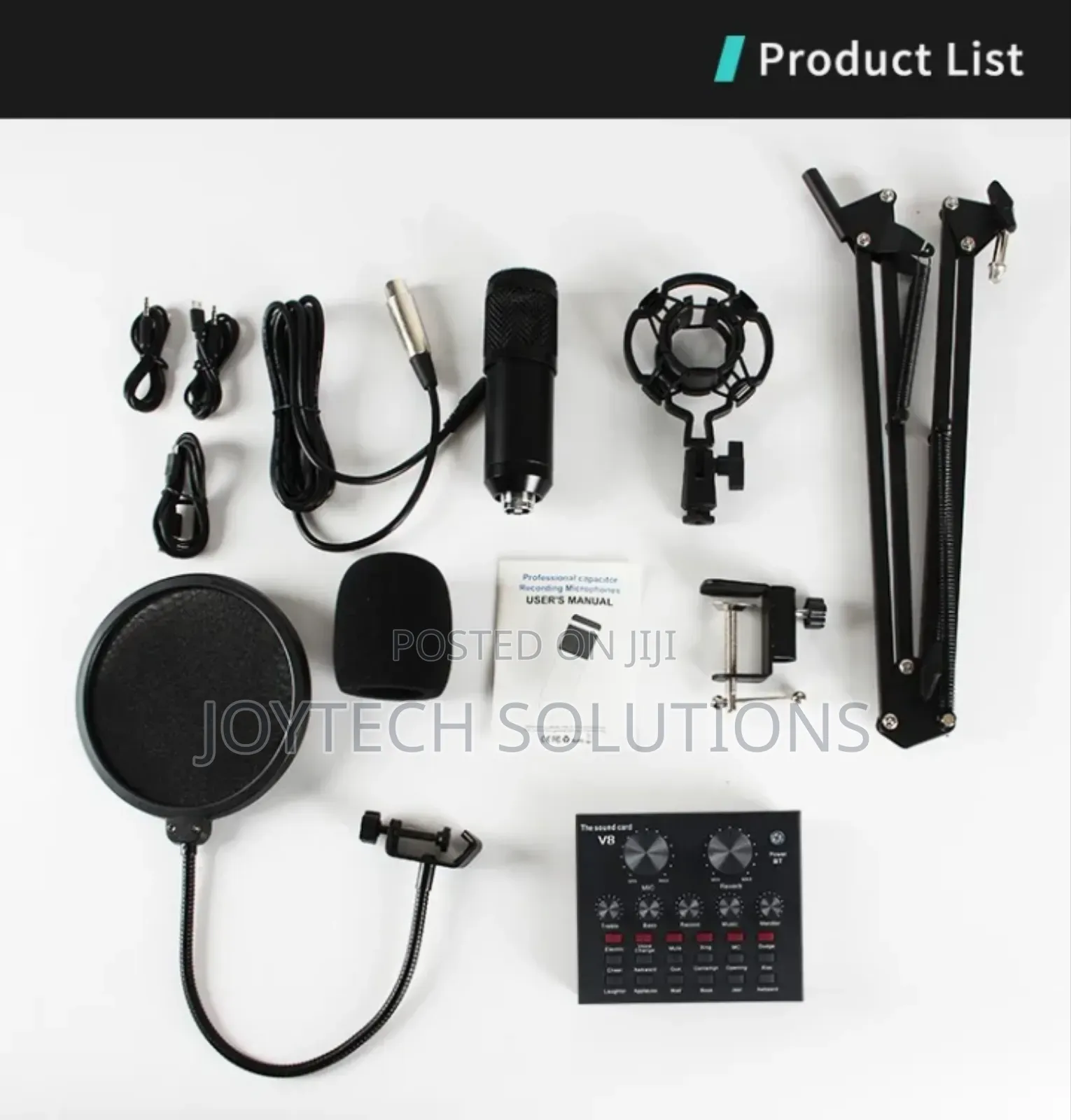 Condenser Microphone Bm800. High Quality Audio Capture