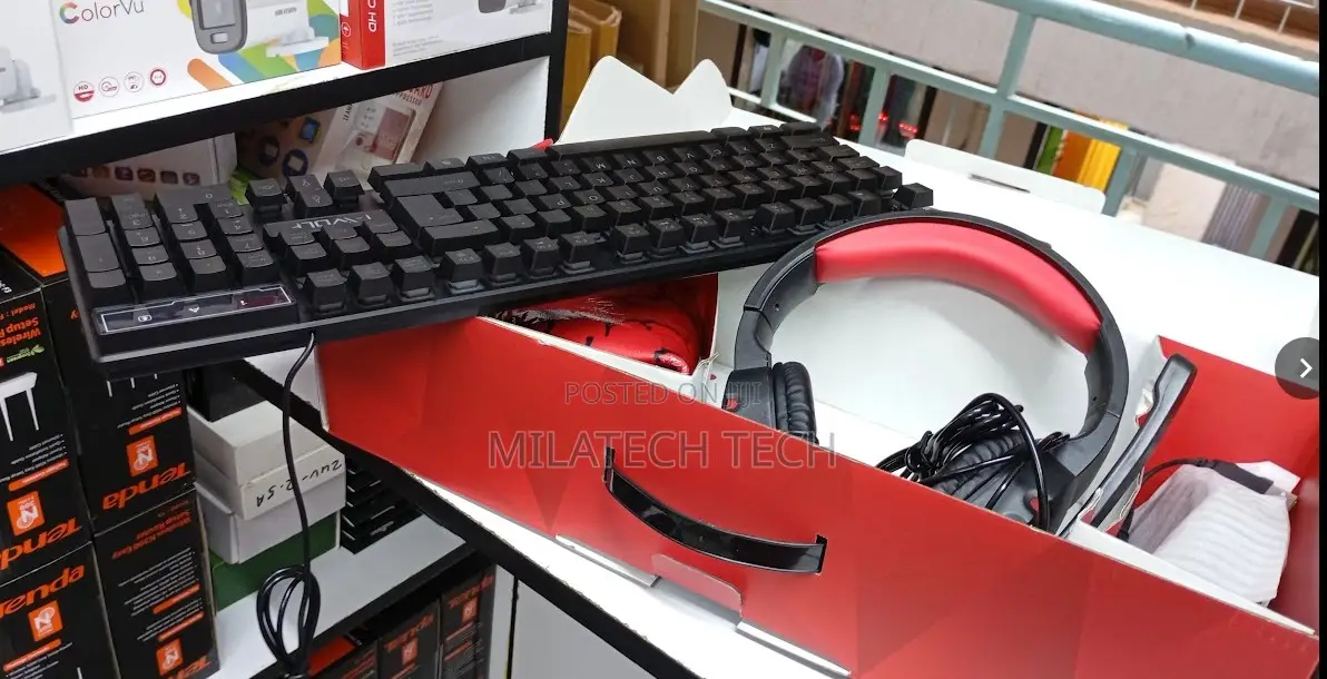 Gaming Keyboard Mouse Compo 4 in 1