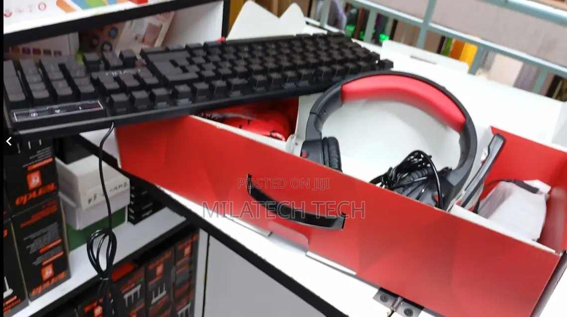 4 in 1 Pc Gaming Keyboard Mouse Headset