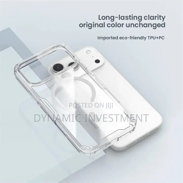 Nillkin Nature Tpu Pro Magnetic Clear Case for Apple iPhone 17 Pro