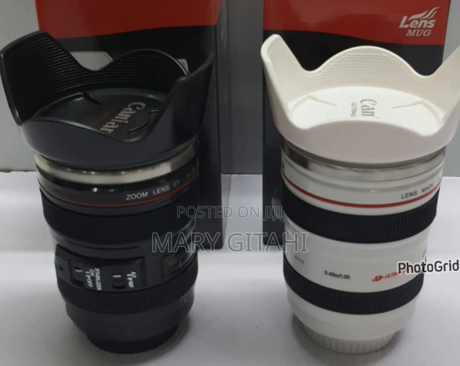 *400ml Camera Lens Thermocup