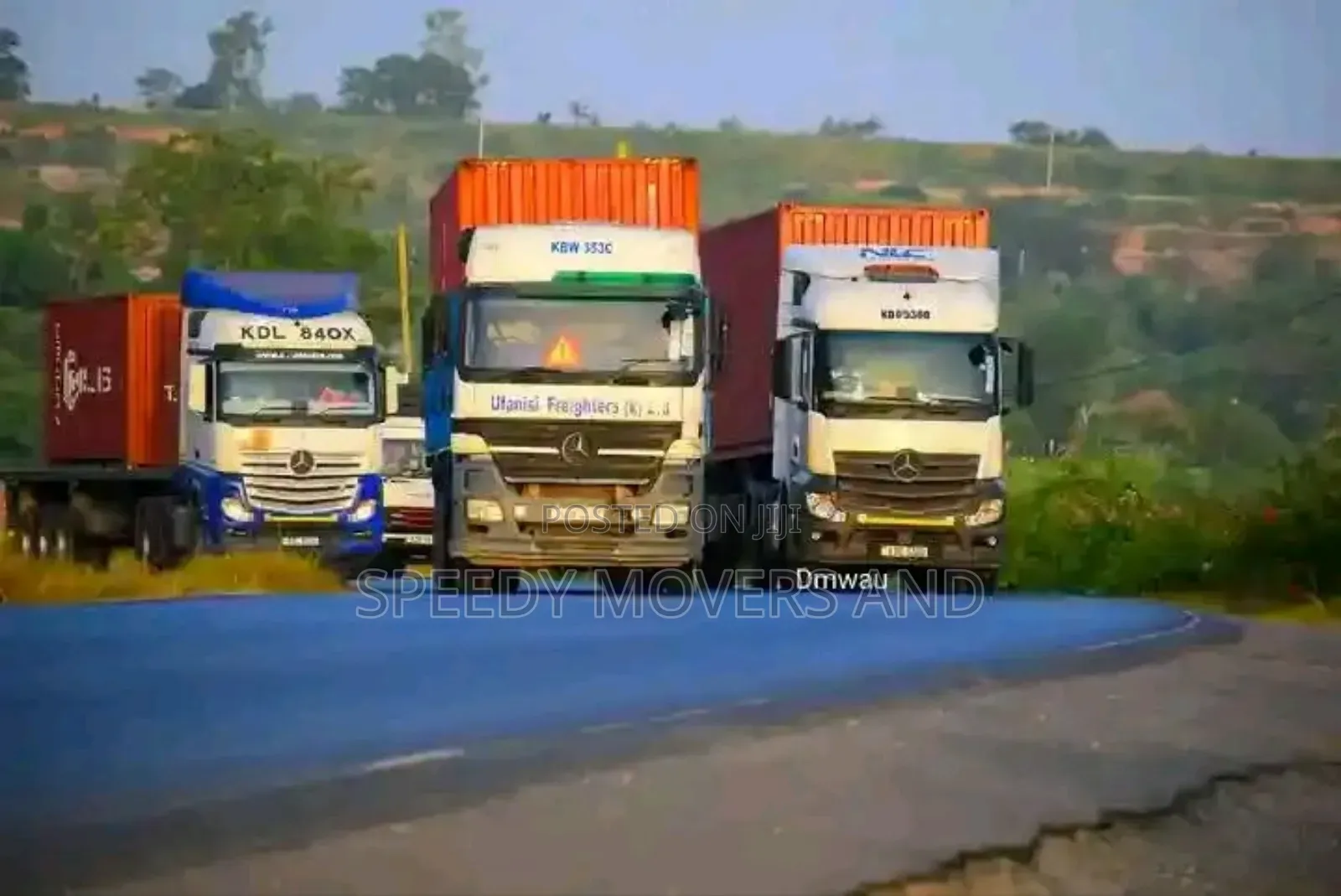 Transit Trailer for Goods and Transport