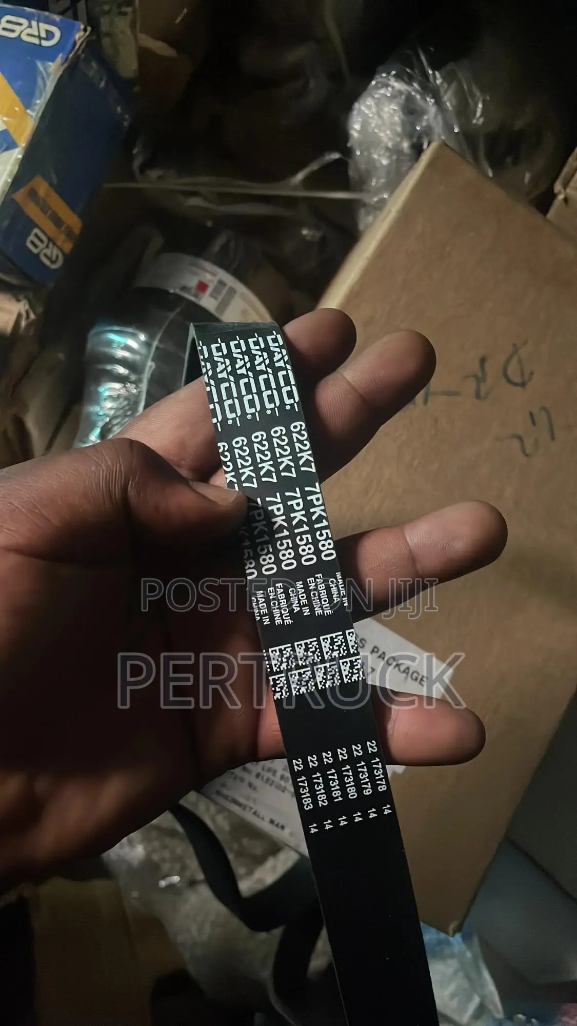 Fan Belt Land Rover Tdi Series 110 7pk 1580