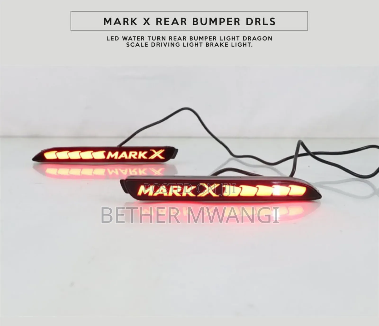 Mark X Rear Bumper Reflector Sequential in Kenya