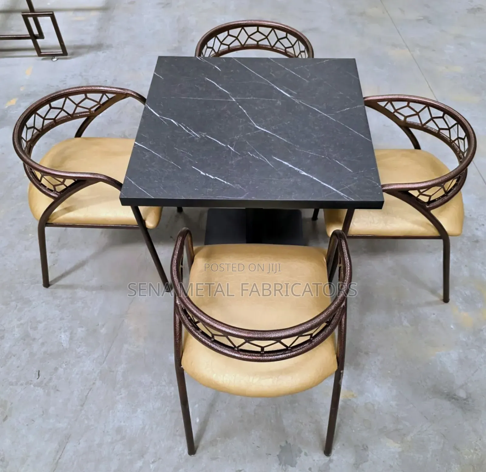 Hotel Dining Set. 4 Chairs and a Table