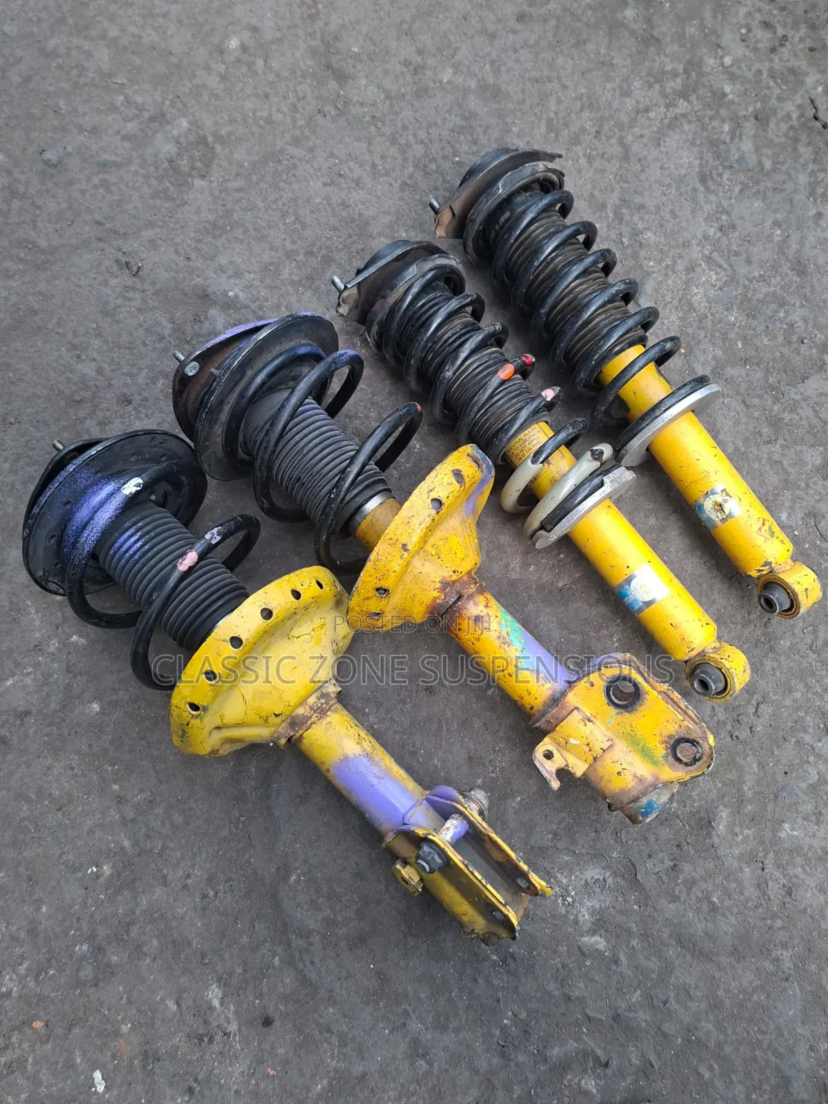 Subaru Impleza Bilstein Shocks.