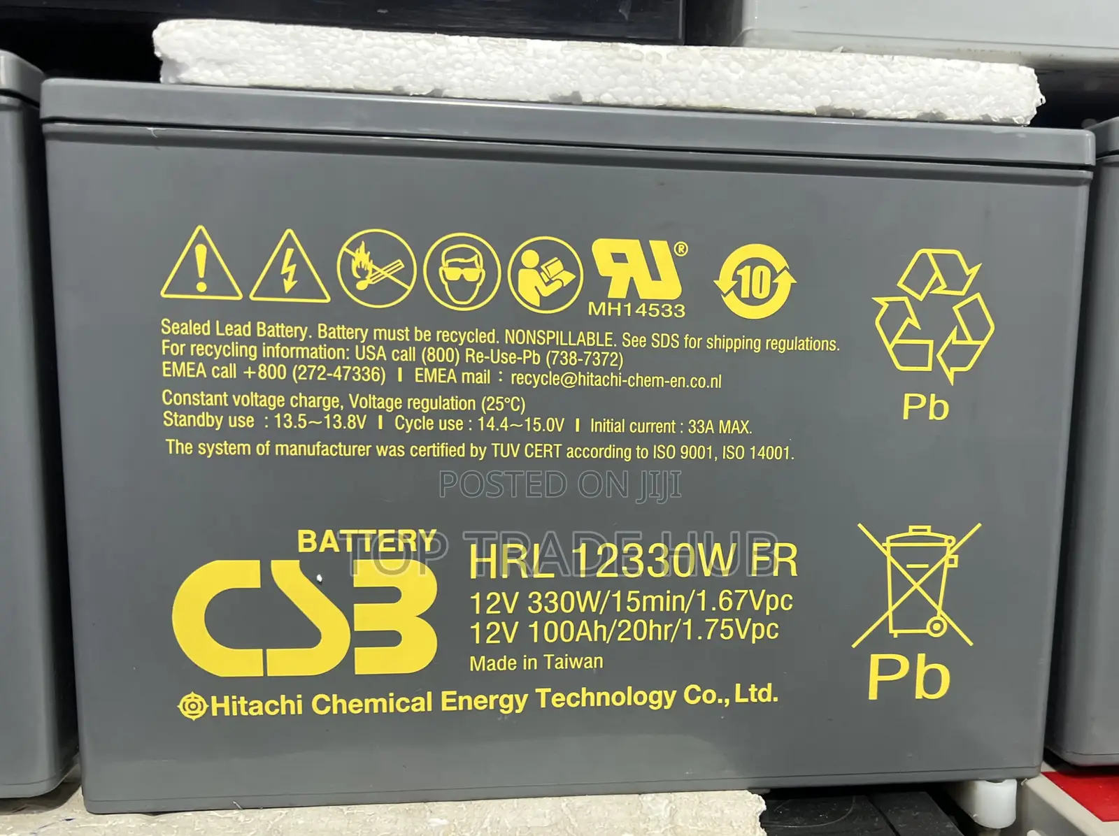Csb Sealed Lead Acid Solar Battery 12v 100ah 20hr