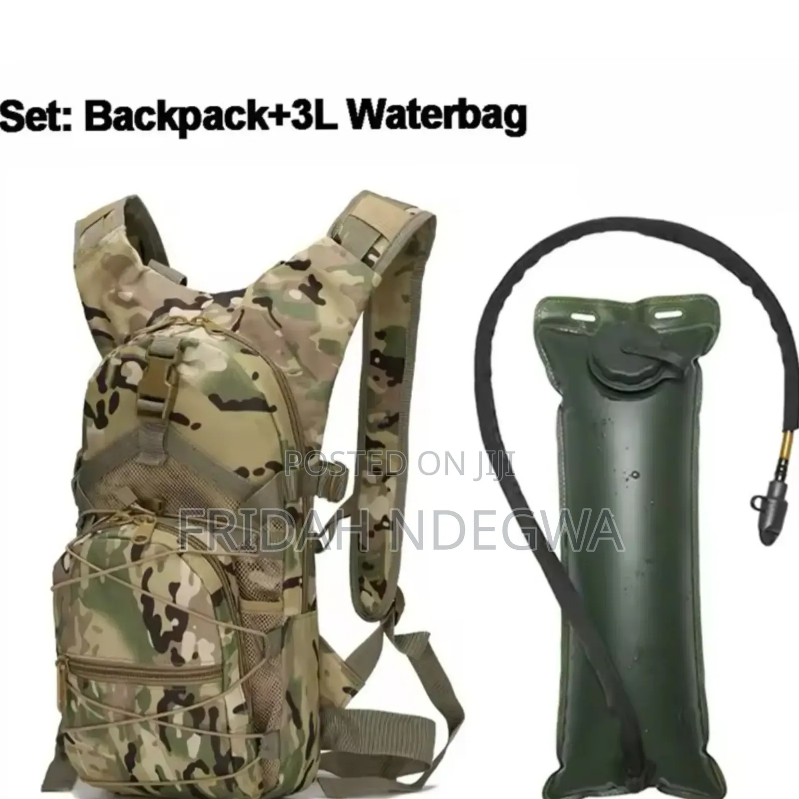 *2 in 1 Hydration Backpack Plus 3litres Insulated Water Bag*