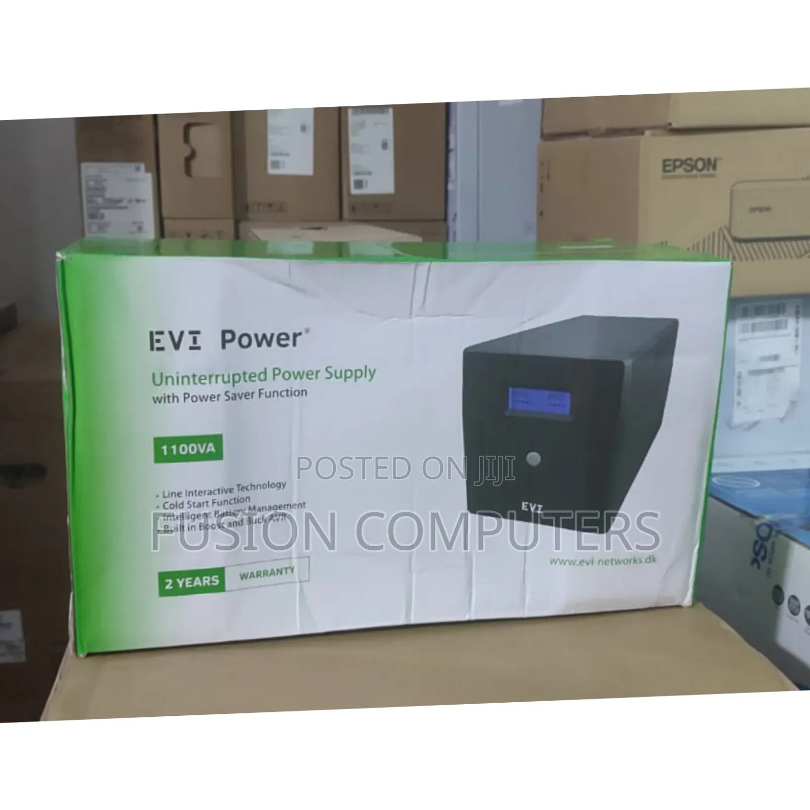 Evi Ups 1100va 600w, Line Interactive Power Ups