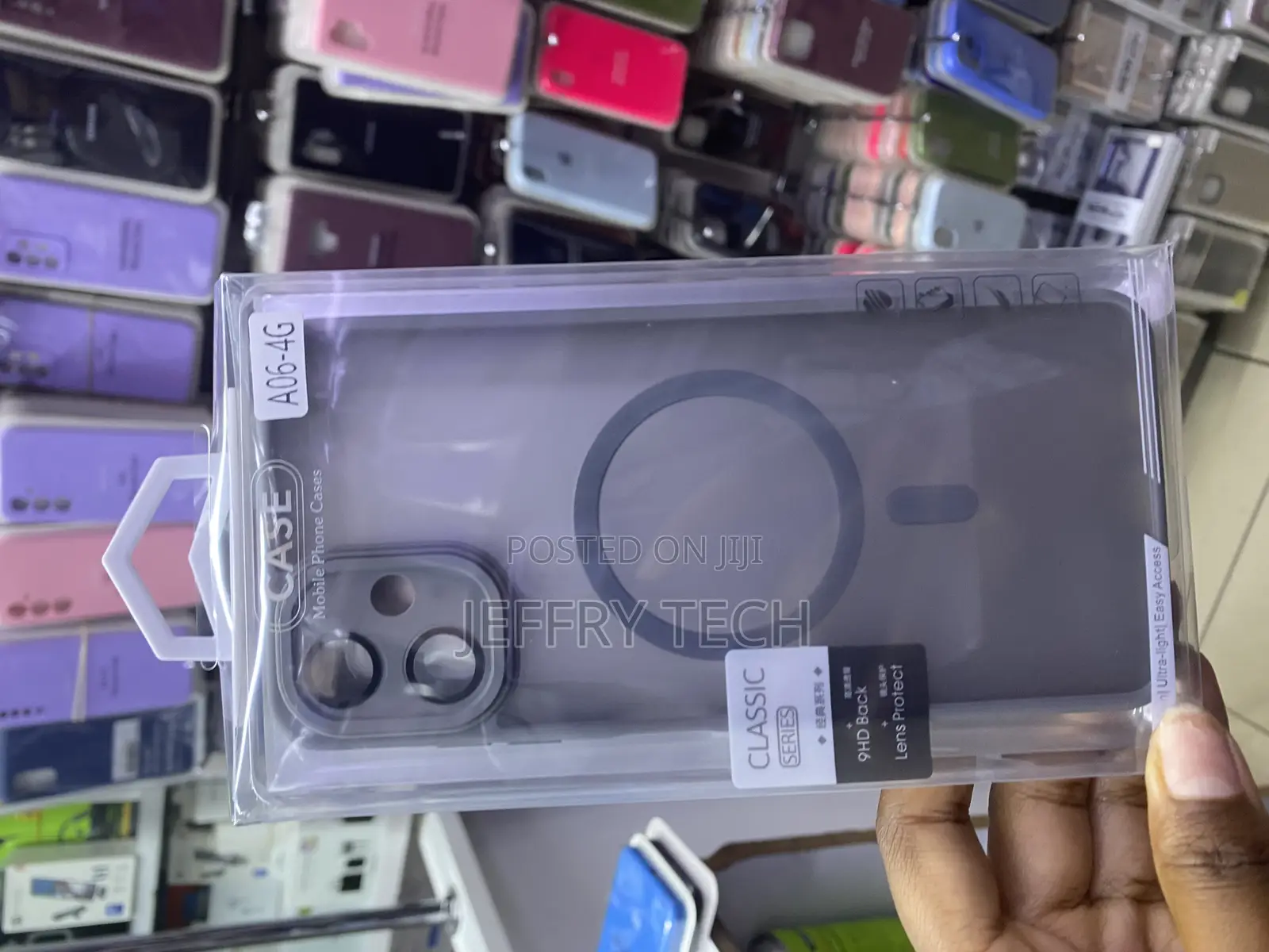 Cecxin Magnetic Transluscent Case for Samsung Galaxy A06 4g