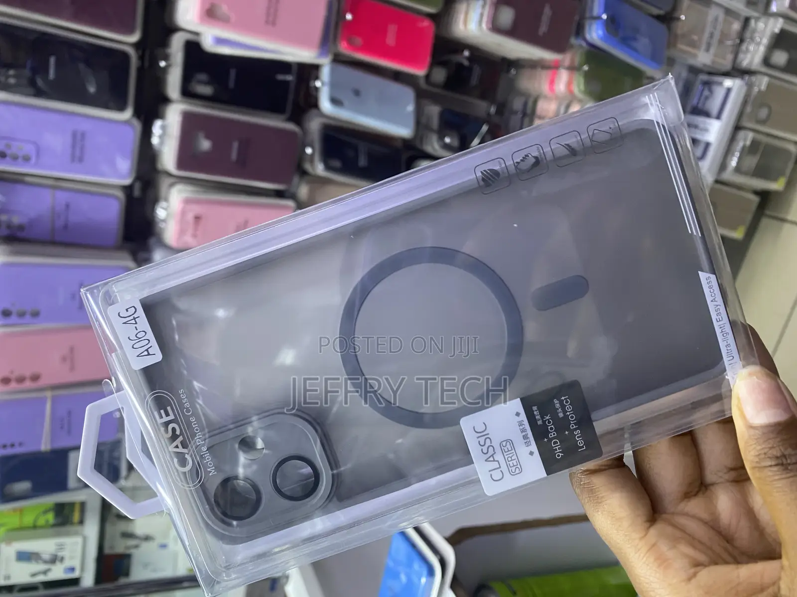 Cecxin Magnetic Transluscent Case for Samsung Galaxy A06 4g