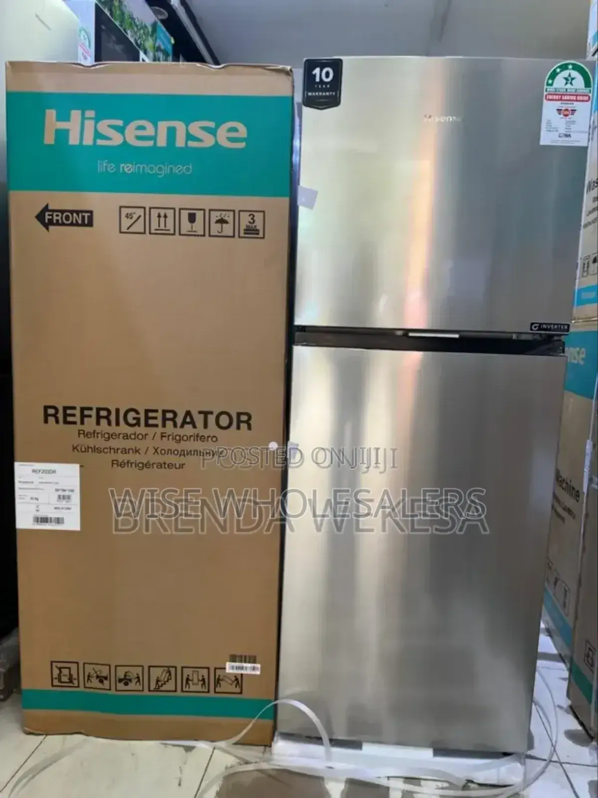 Hisense Ref203dr 203l No-frost Fridge
