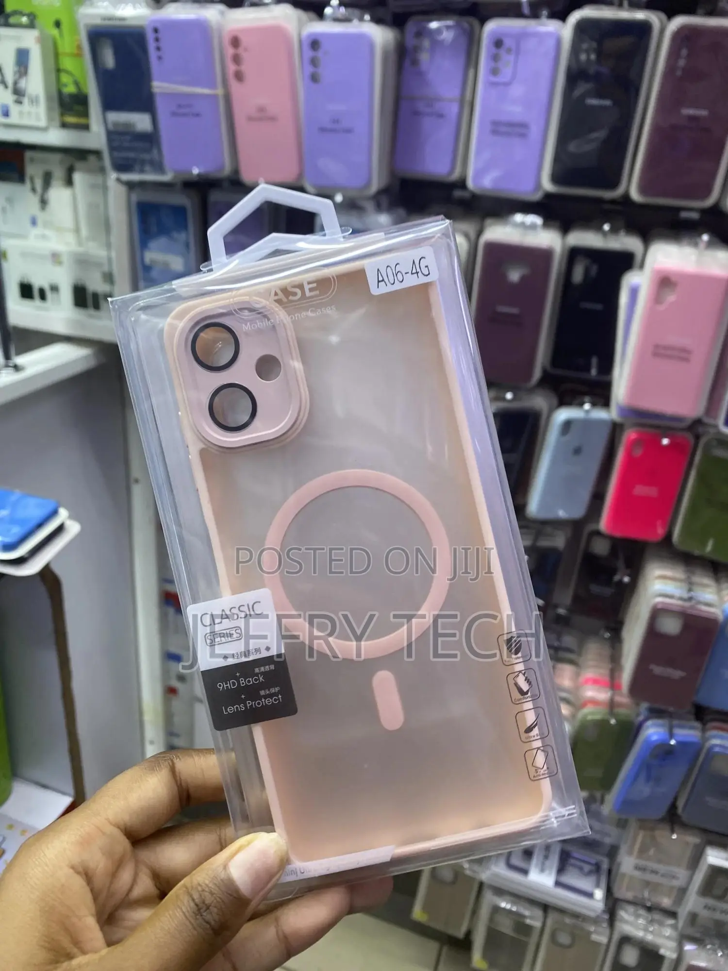 Ecxin Magnetic Transluscent Case for Samsung Galaxy A06 4g