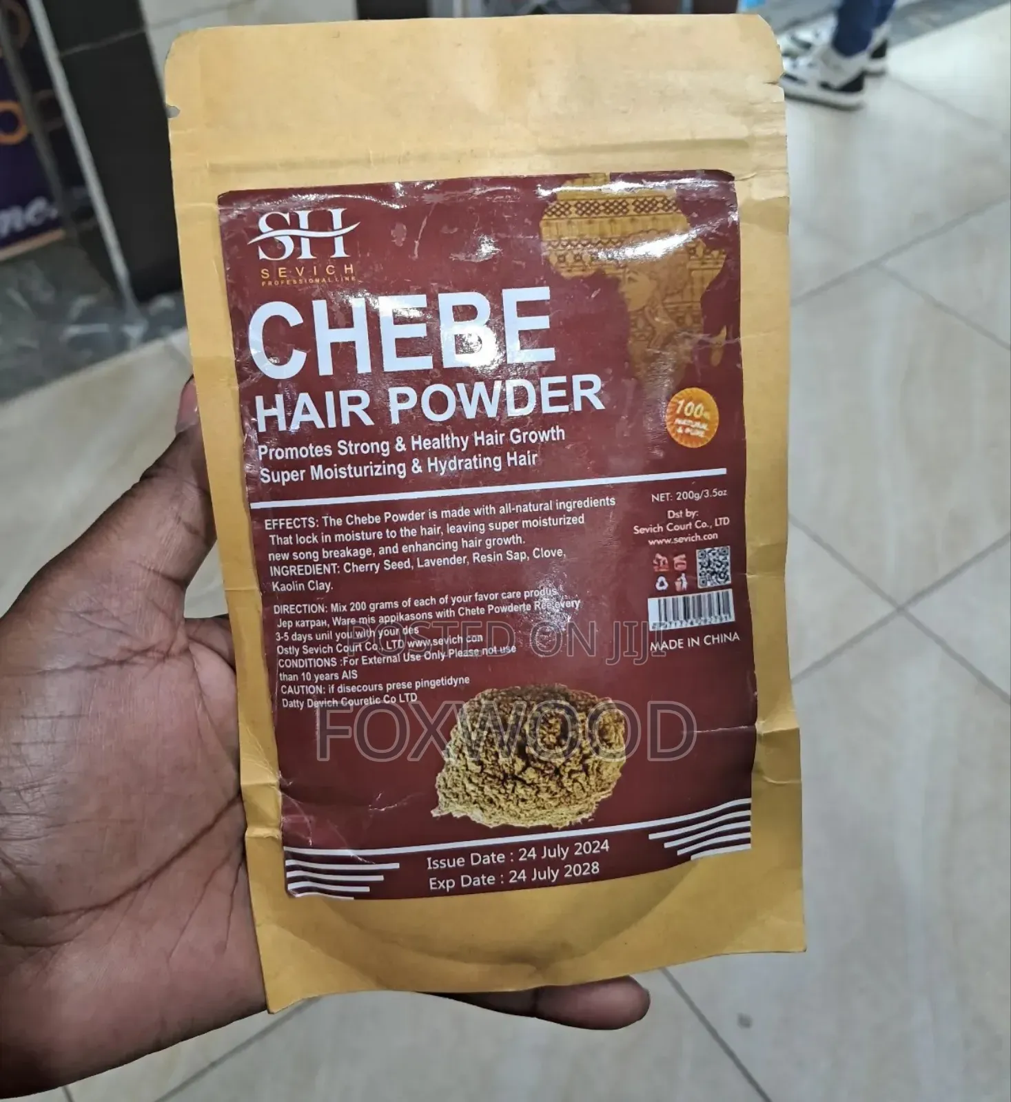 Sevich Chebe Hair Powder.