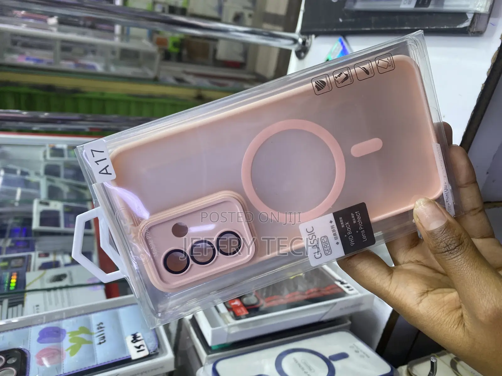 Natbok Magsafe Transluscent Case for Samsung Galaxy A17