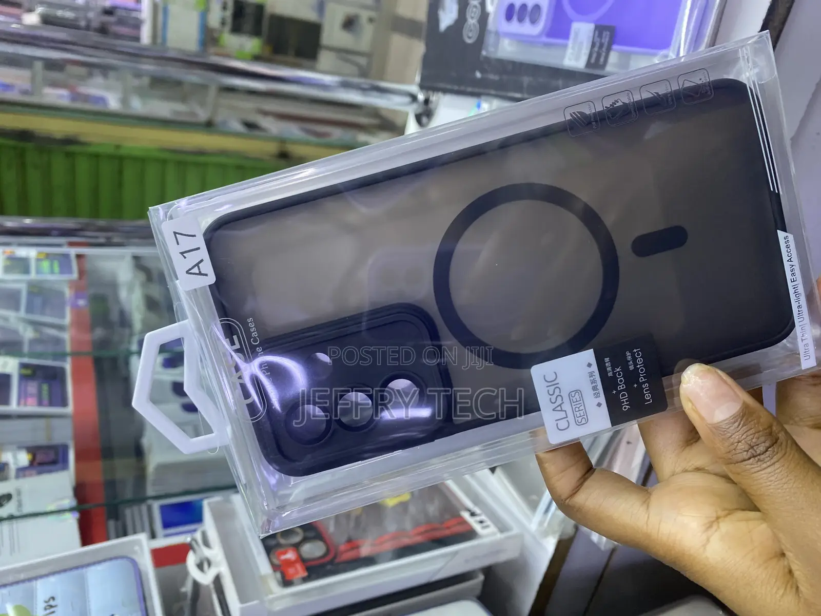 Paqwdfgh Magsafe Transluscent Case for Samsung Galaxy A17