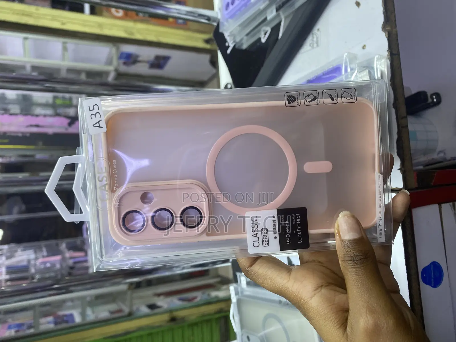 Haii Transluscent Magnetic Case for Samsung Galaxy A35