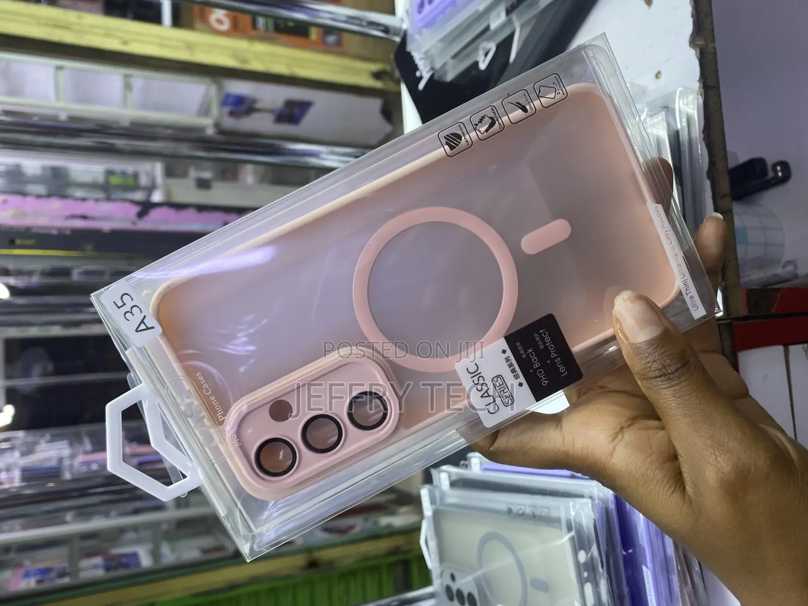 Haii Transluscent Magnetic Case for Samsung Galaxy A35