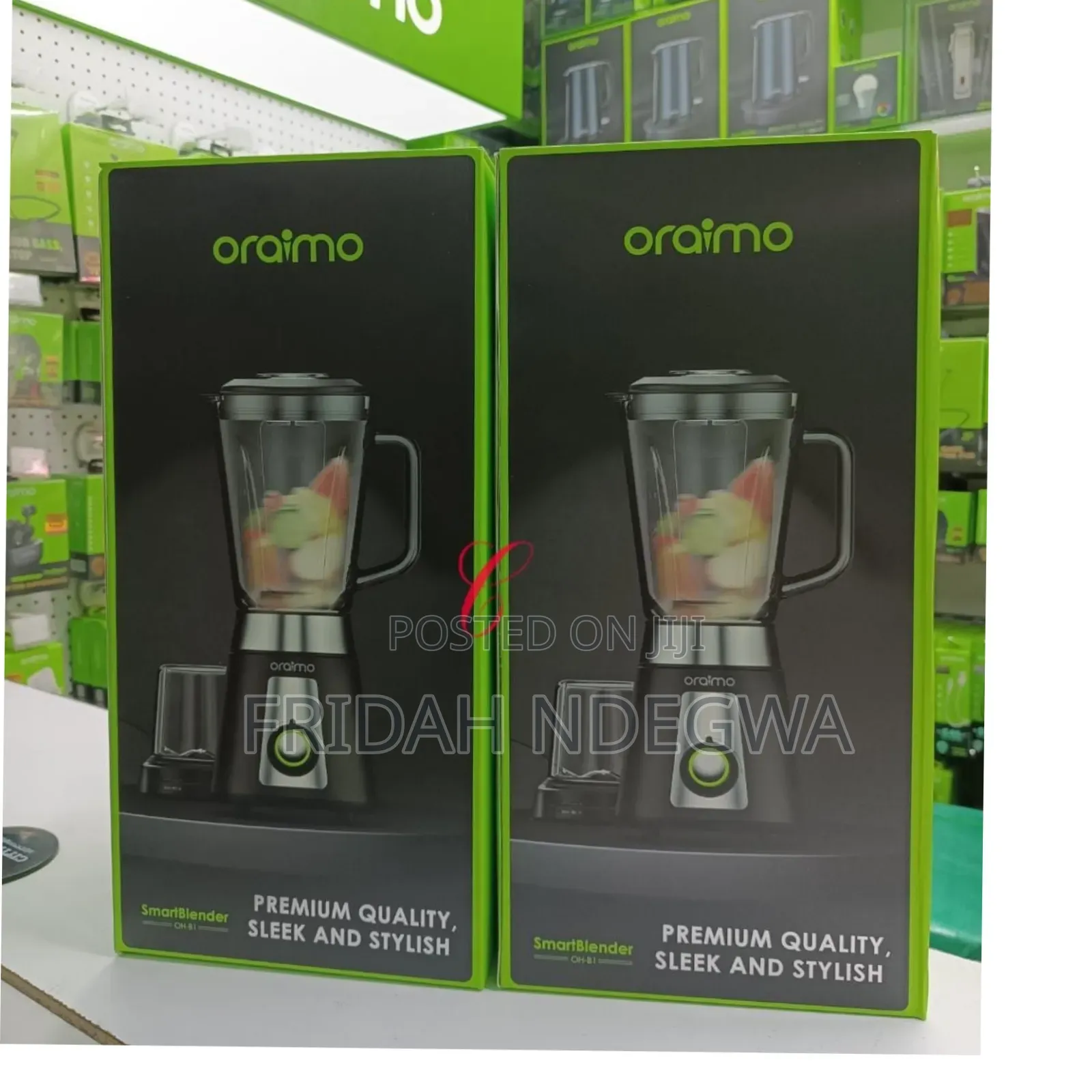 Oraimo Smart Blender Oh-B1 1.5l *With Glass* Speeds Control Blender