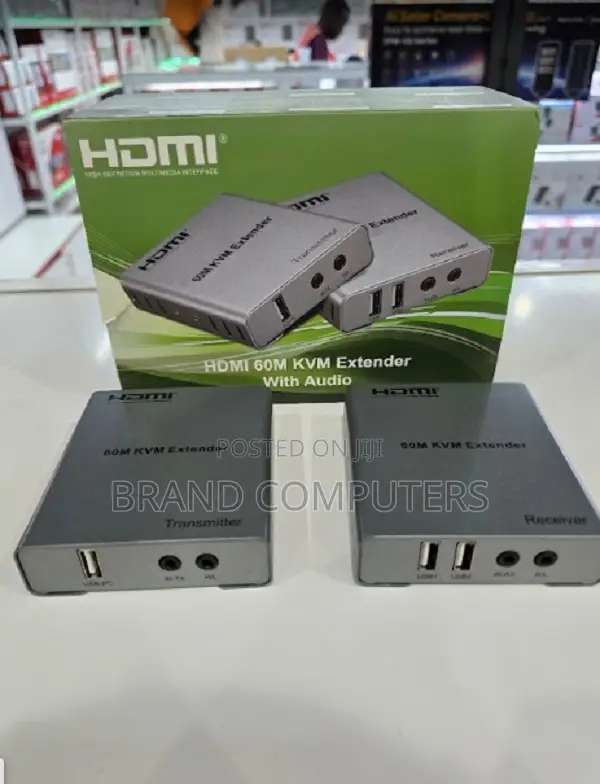 High Quality 60m Usb KVM Hdmi Extender by Cat5e Cat6