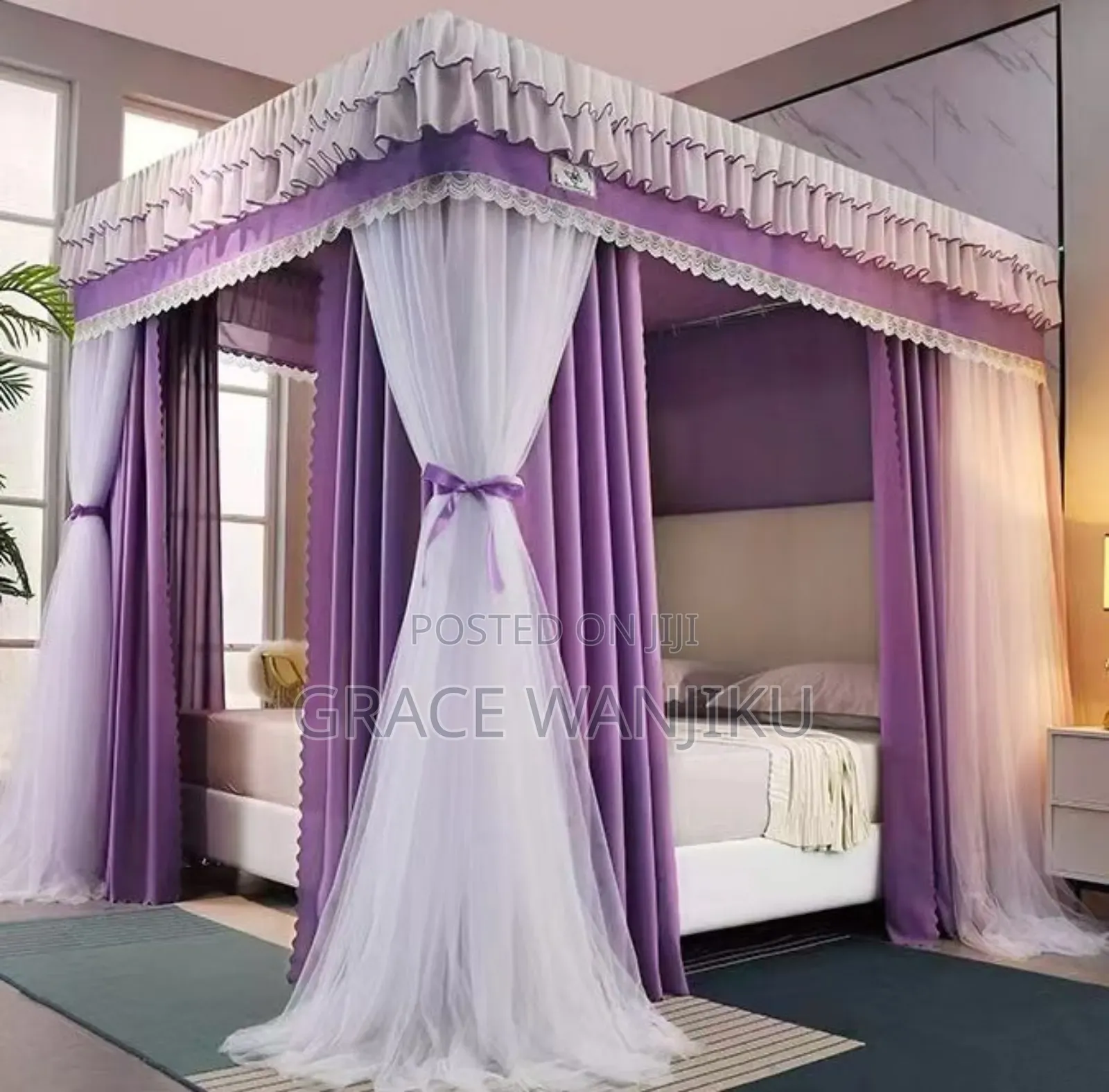4 Stand Canopy Mosquito Net