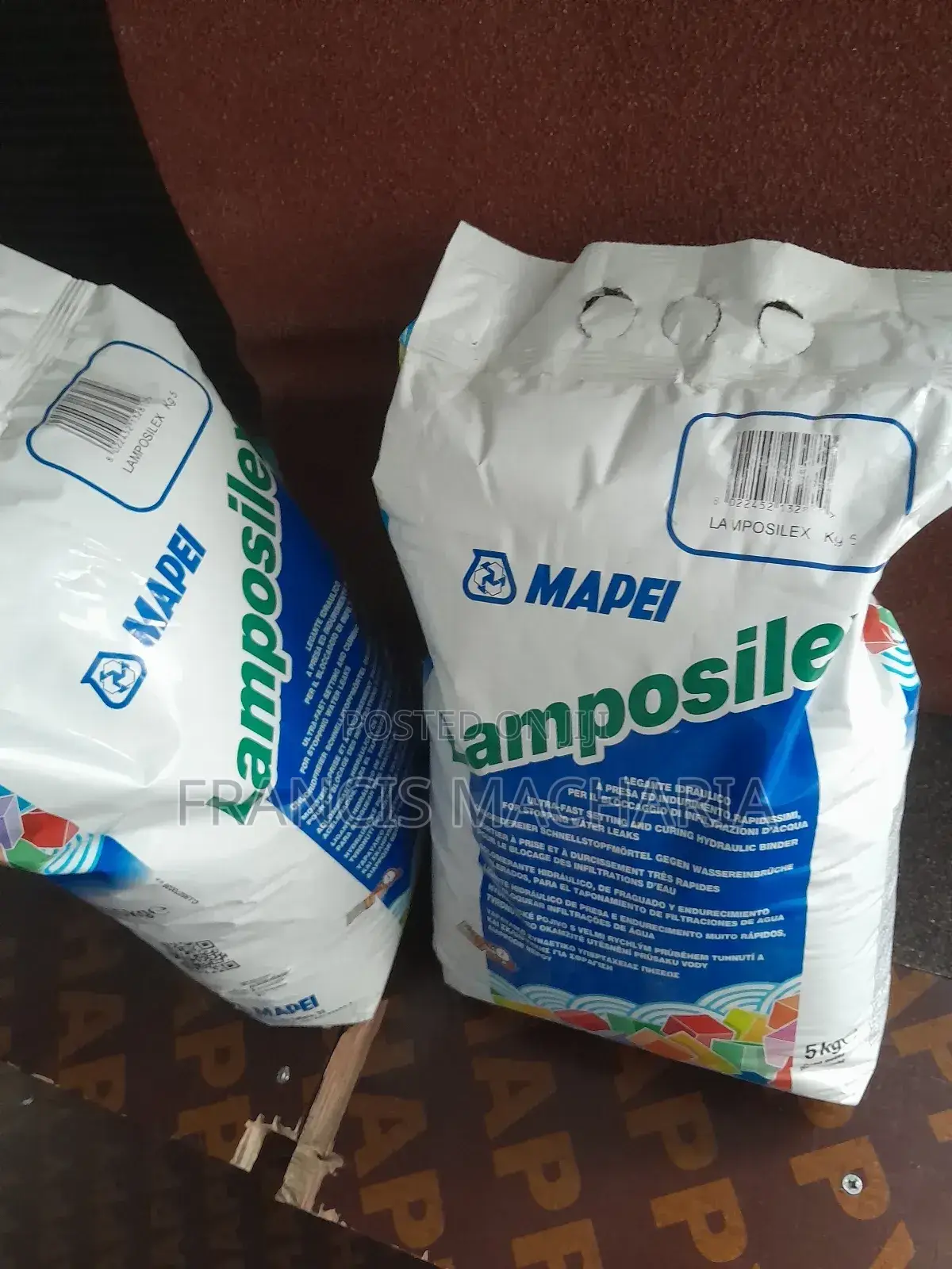 Top Mapei Lamposilex Water Plug