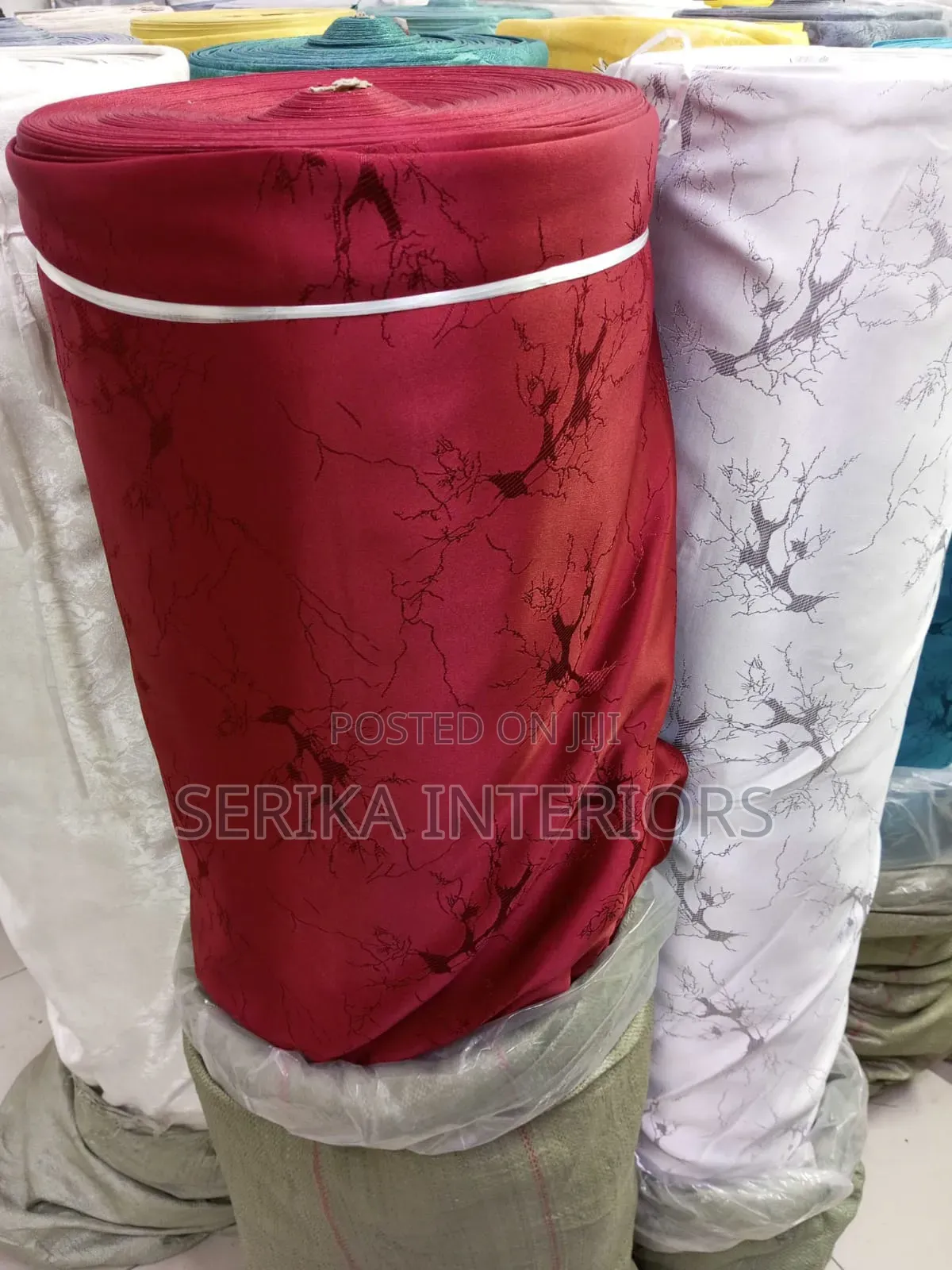 Maroon Curtains Curtains Environmental Friendly
