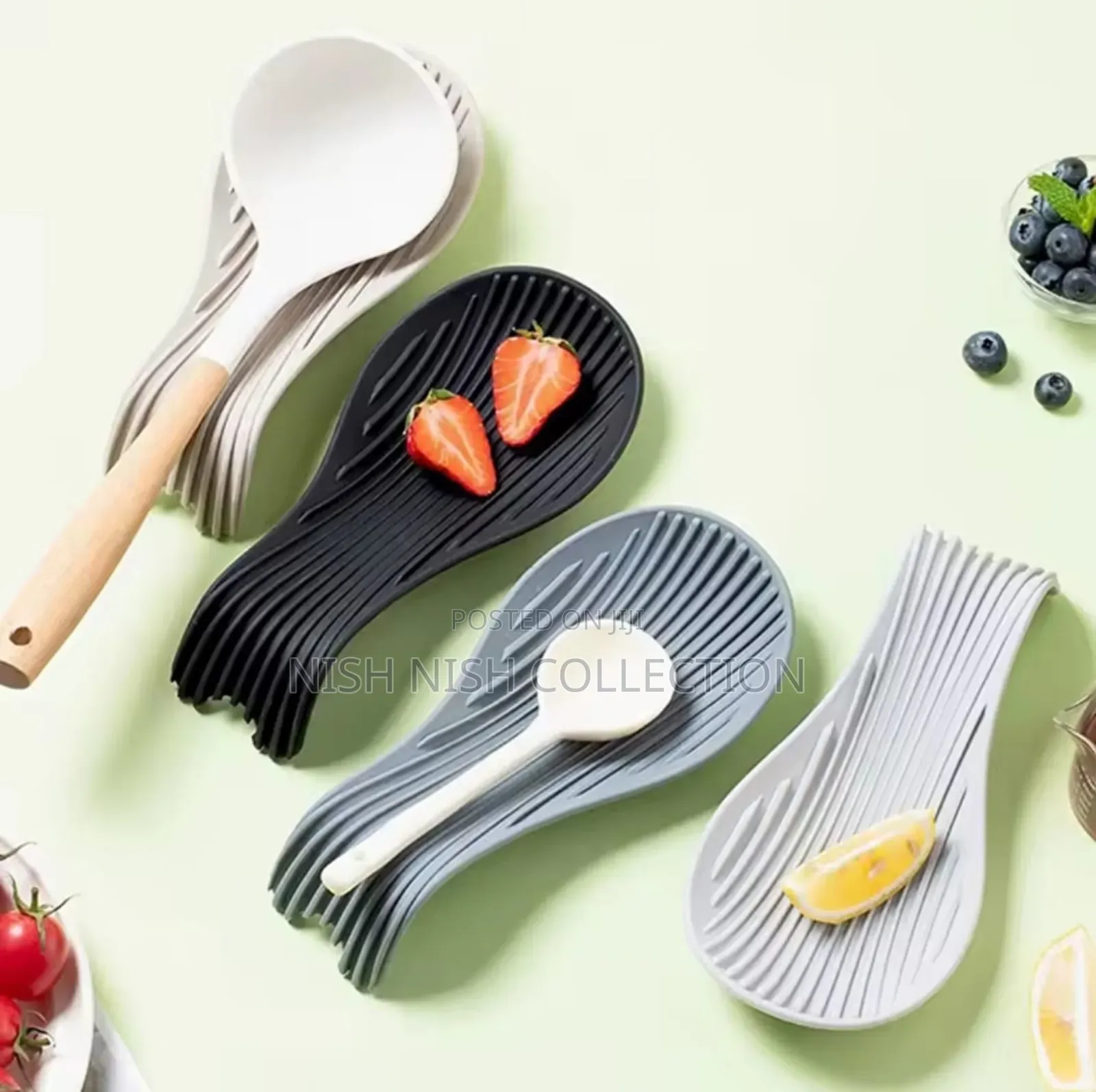 Flexible Silicone Spoon Rest