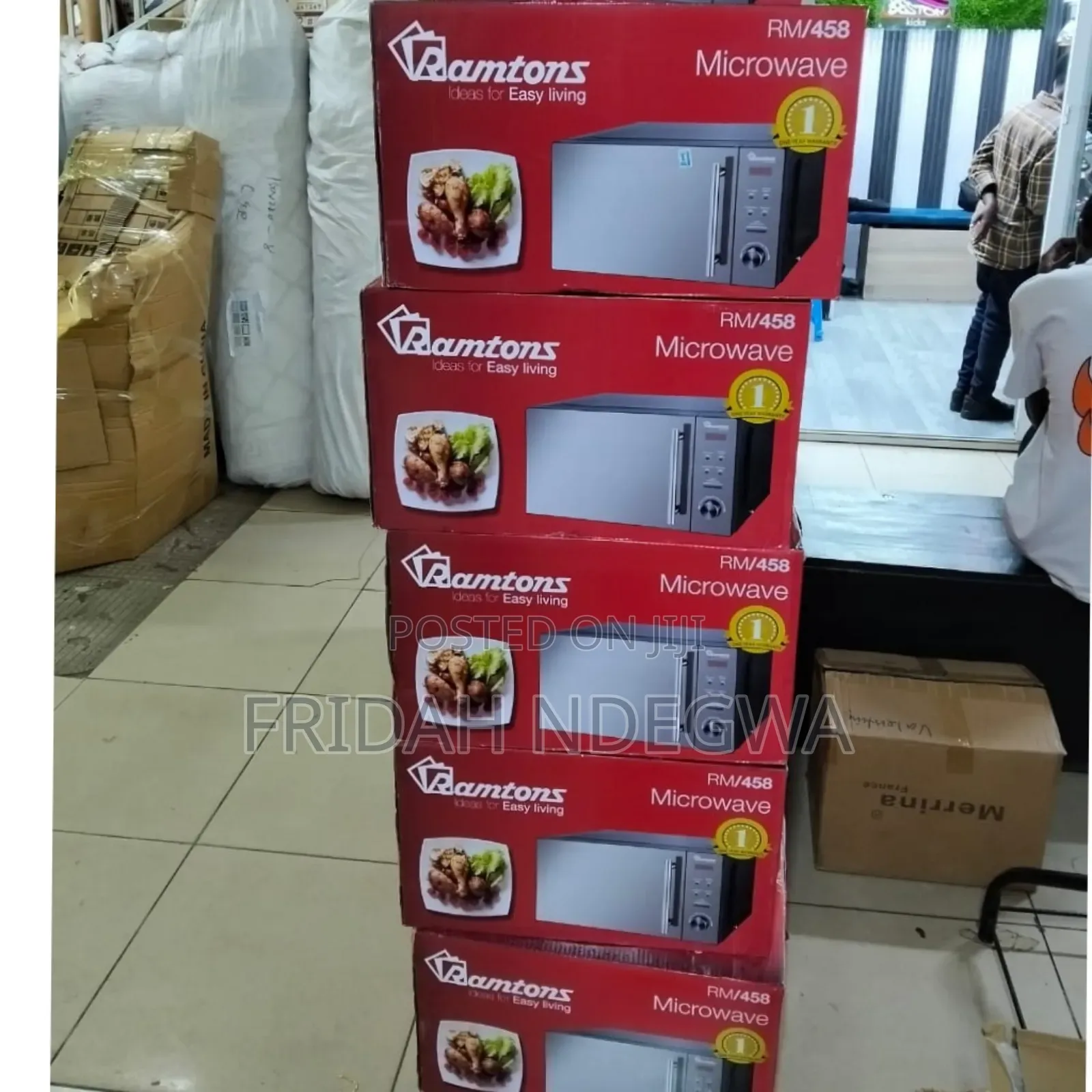 *Ramtons 20litres Digital Microwave Rm 458