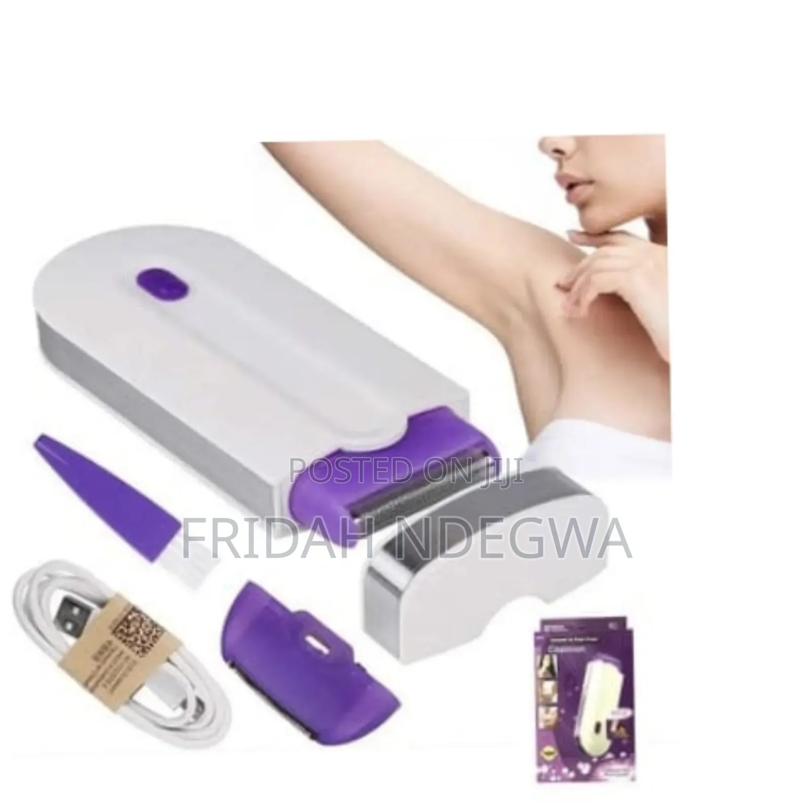 High Quality Recharble Usb Yes Finishing Touch Hair Shaver*