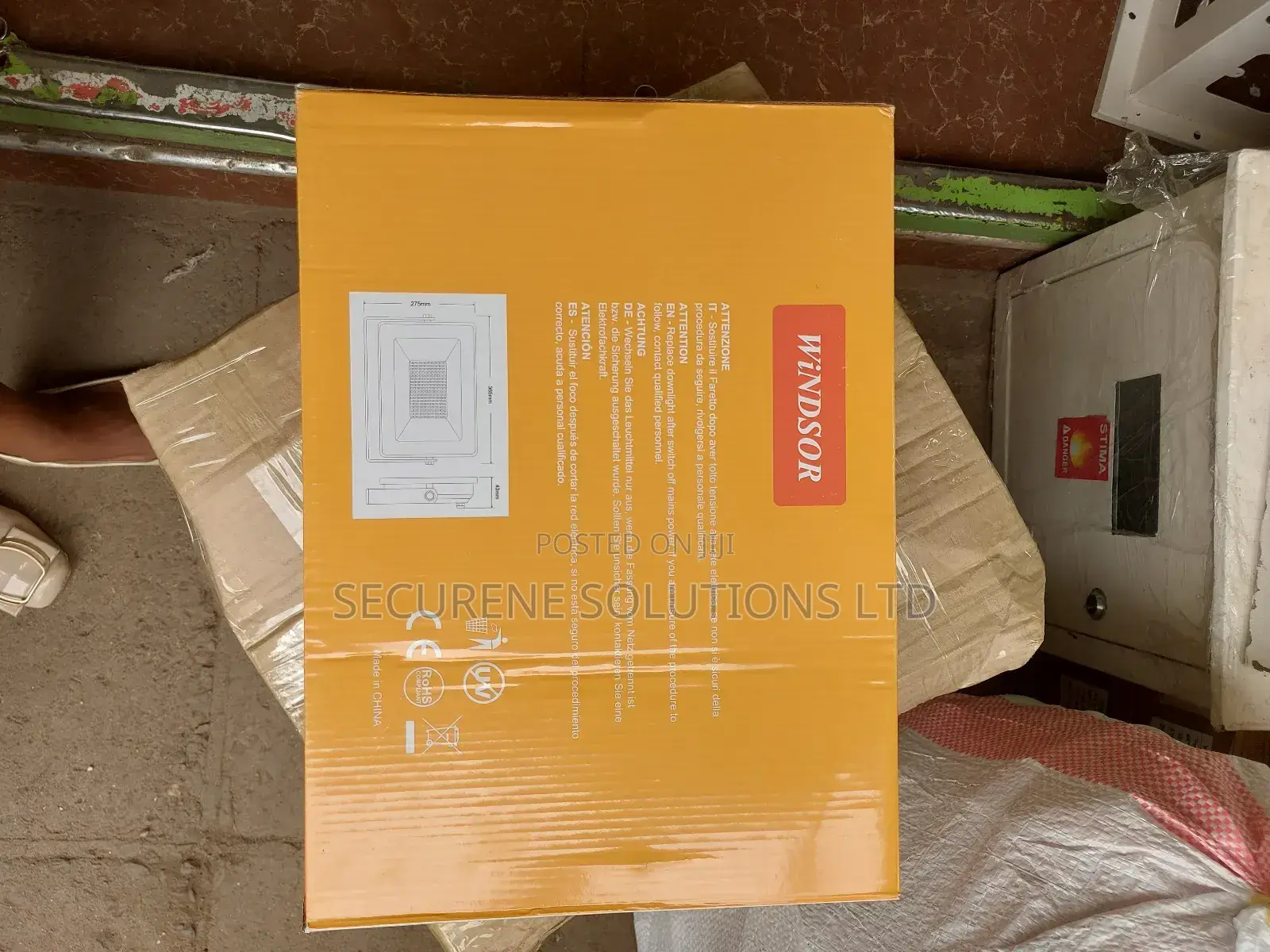 Windsor Led Floodlight, Model: Fl-200w-F15.