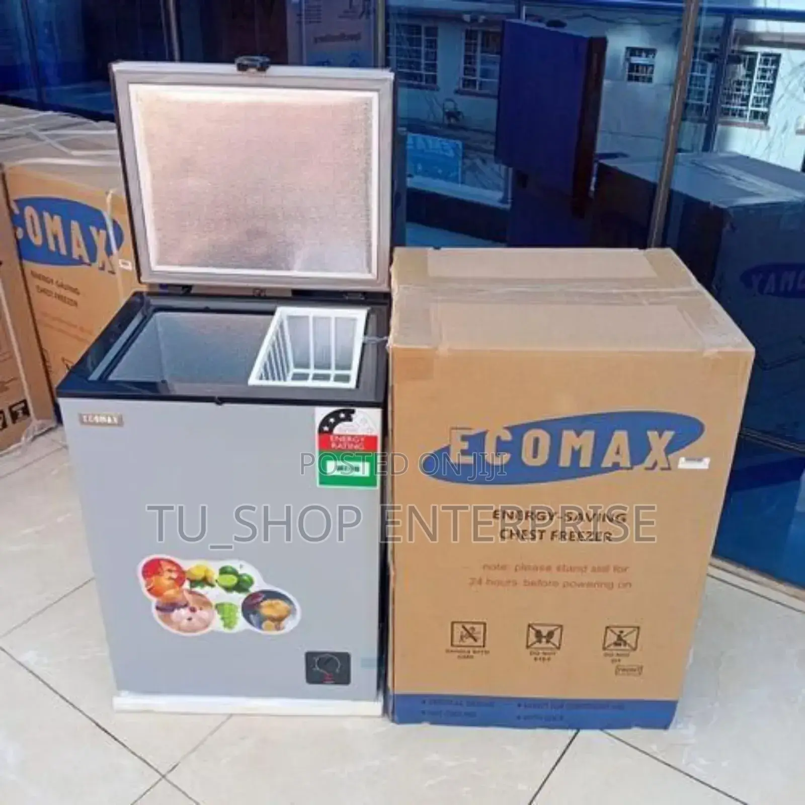 109 Litres Ecomax Deep Freezer