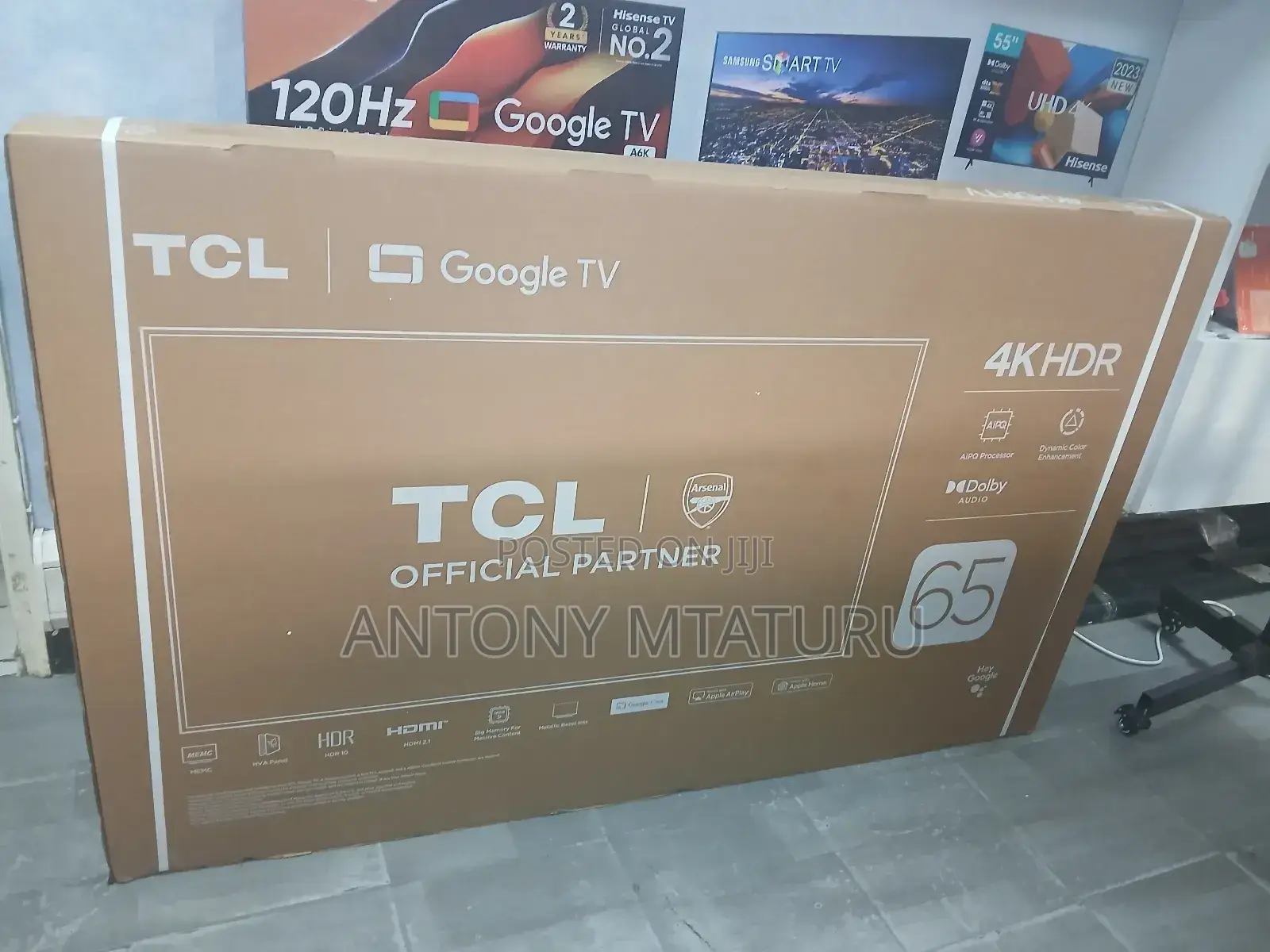 TCL 65v6c 65 Inch Uhd Google Smart Tv New Model 2025