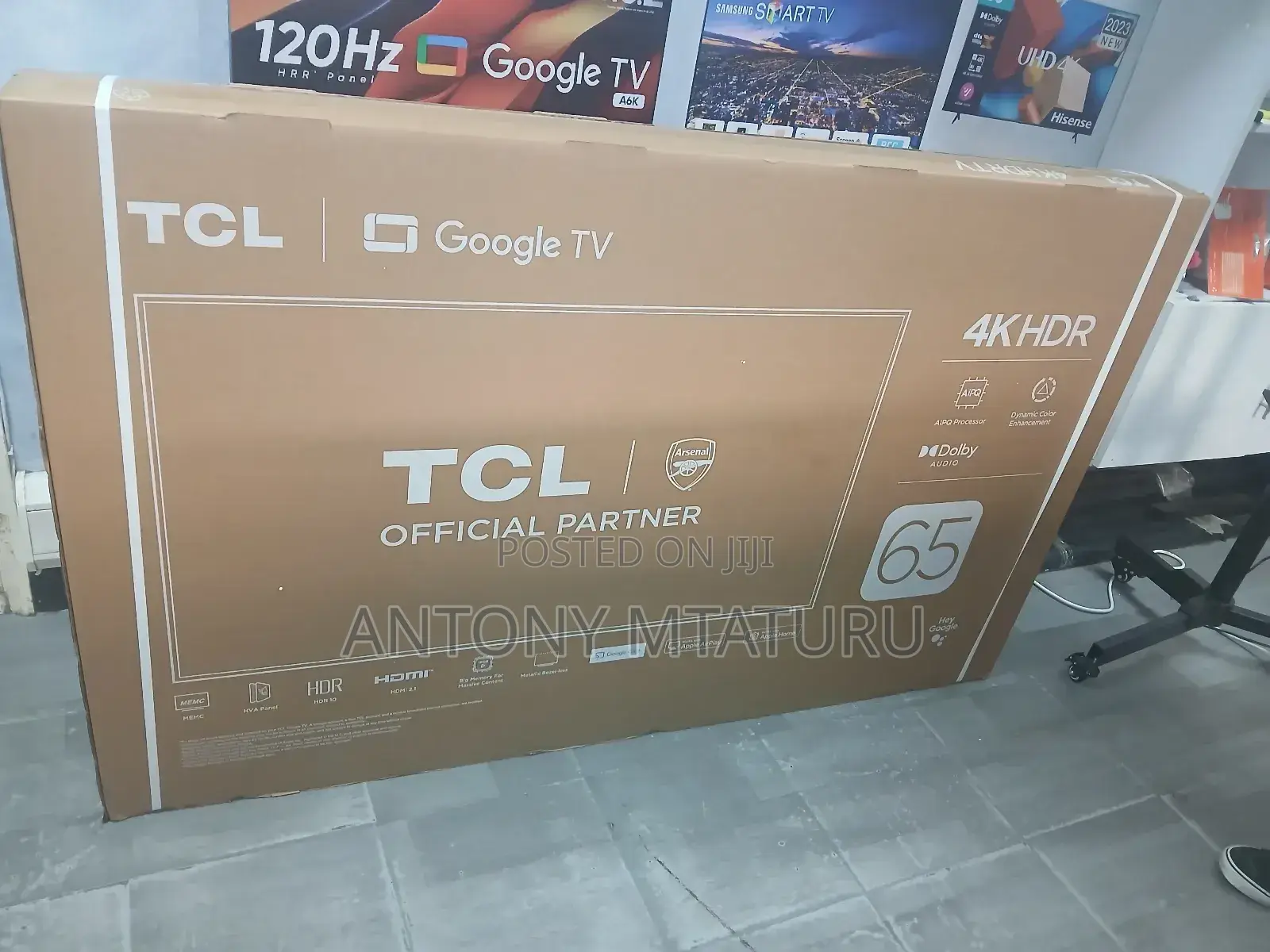 TCL 65v6c 65 Inch Uhd Google Smart Tv New Model 2025