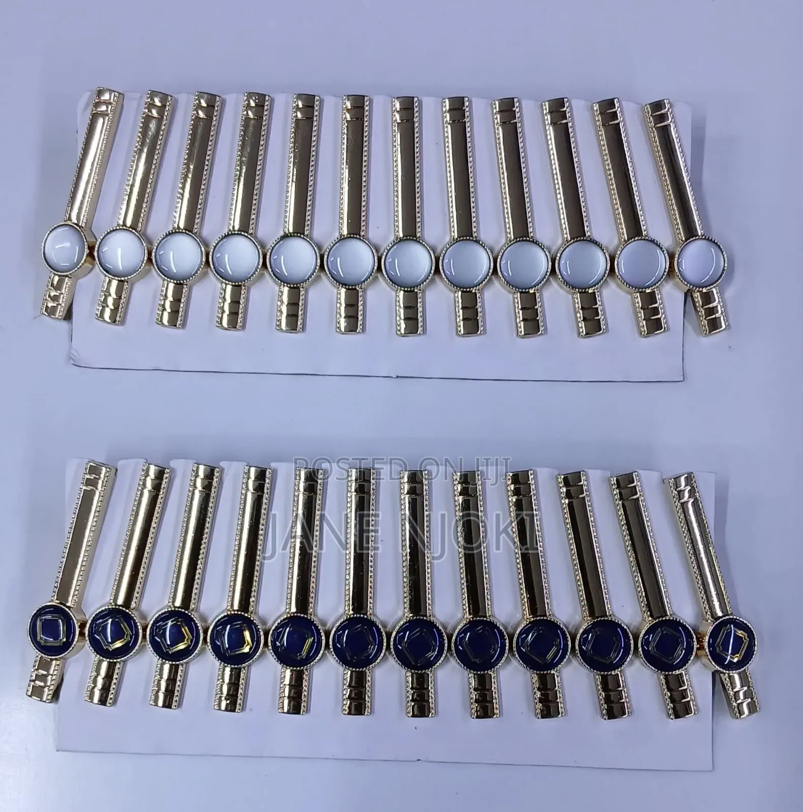 Gold Men Clipties