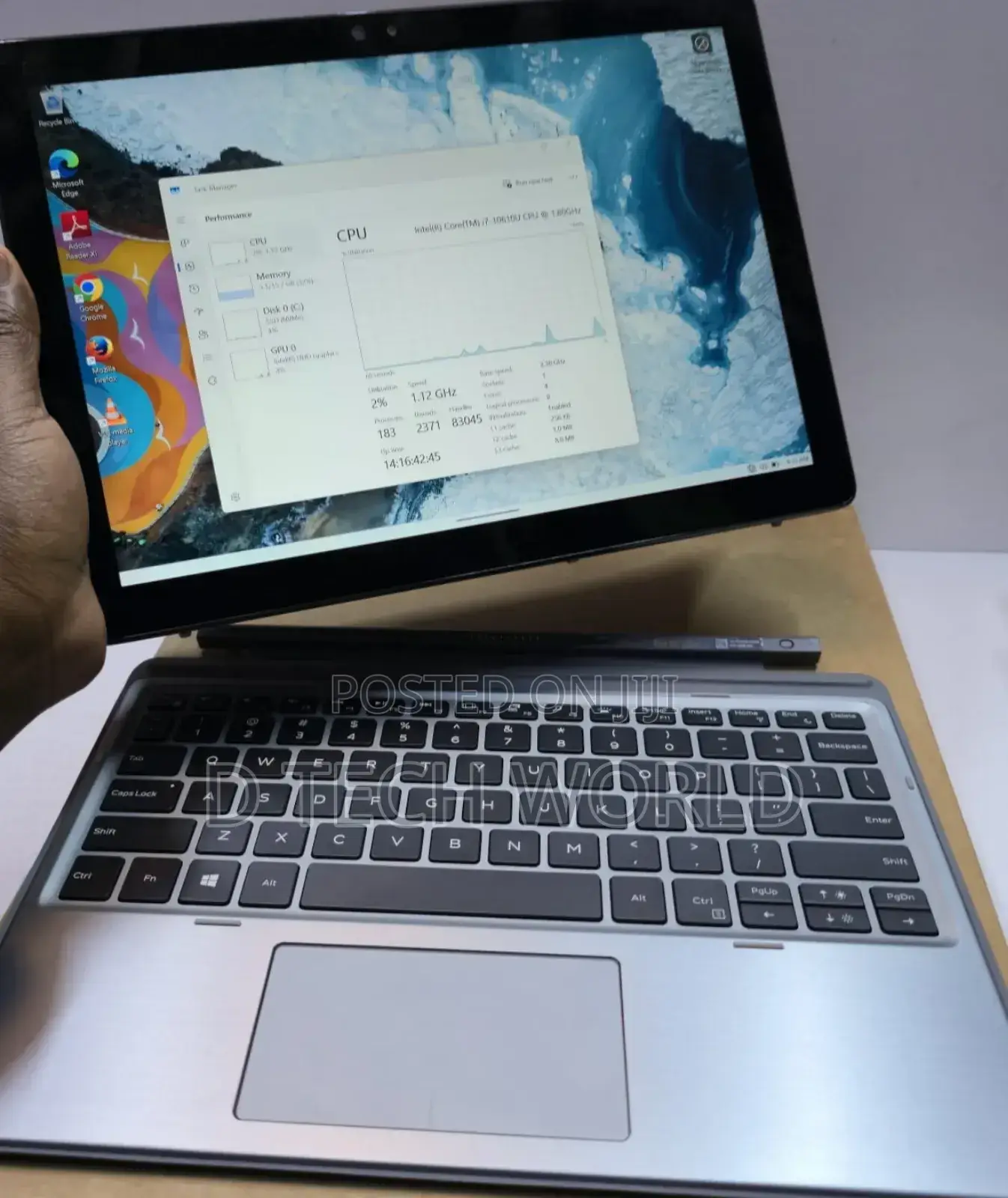 Laptop Dell Latitude 7212 16GB Intel Core I7 SSD 512GB
