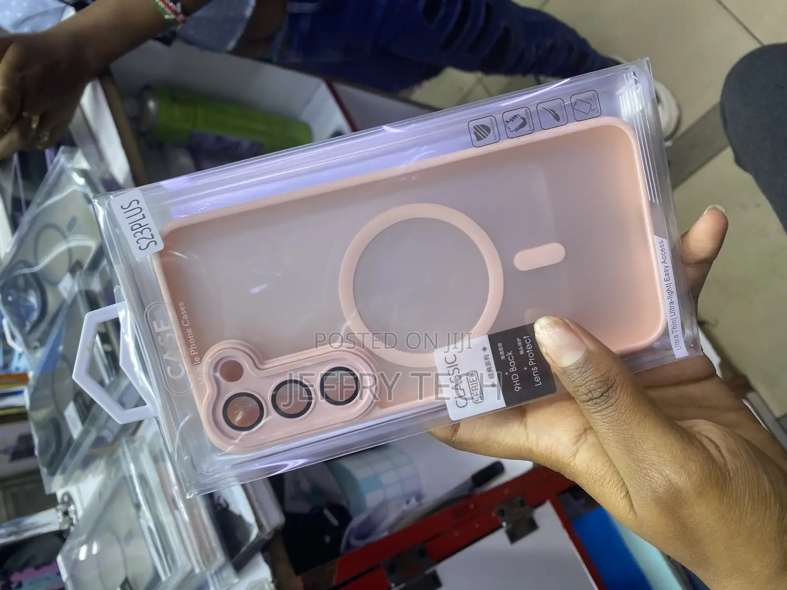 Compert Samsung Galaxy S23 Plus Translucent Matte Magsafe Case