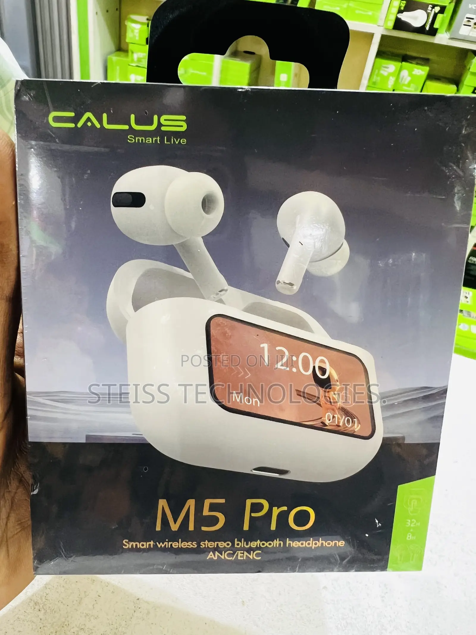 Calus Wireless Airpods With Anc/Enc
