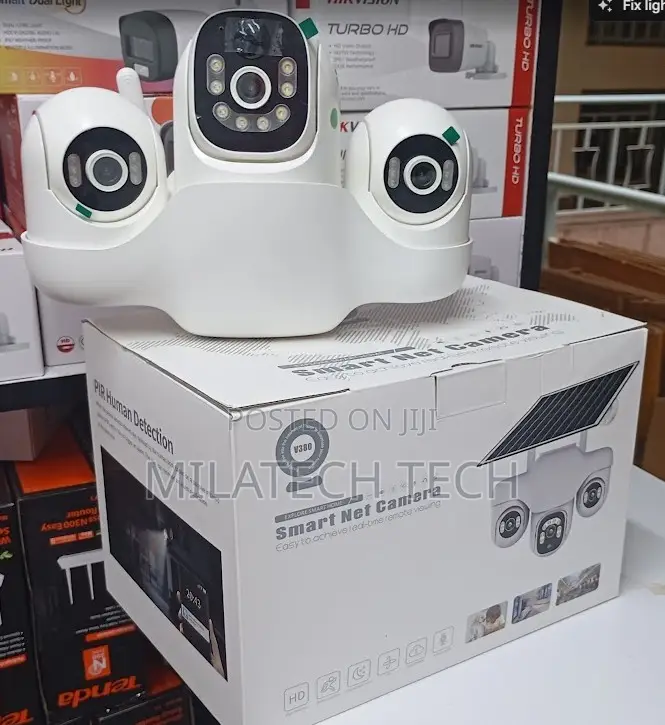 Surveillance Camera 3 Lenses PTZ 4g Simcard 20265