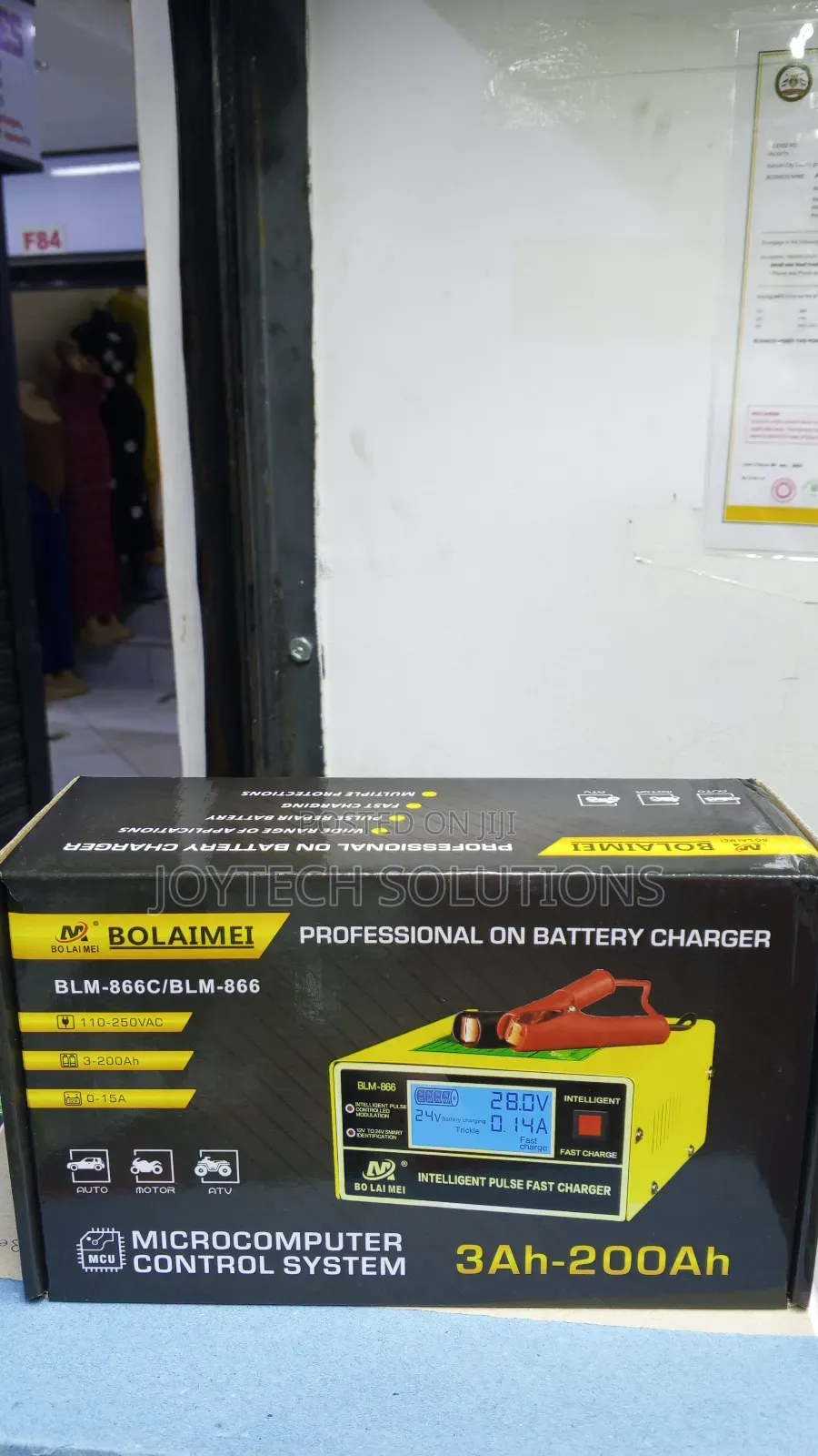 Automatic Car Battery Charger Smart Intelligent Lead Acid 12v-24v