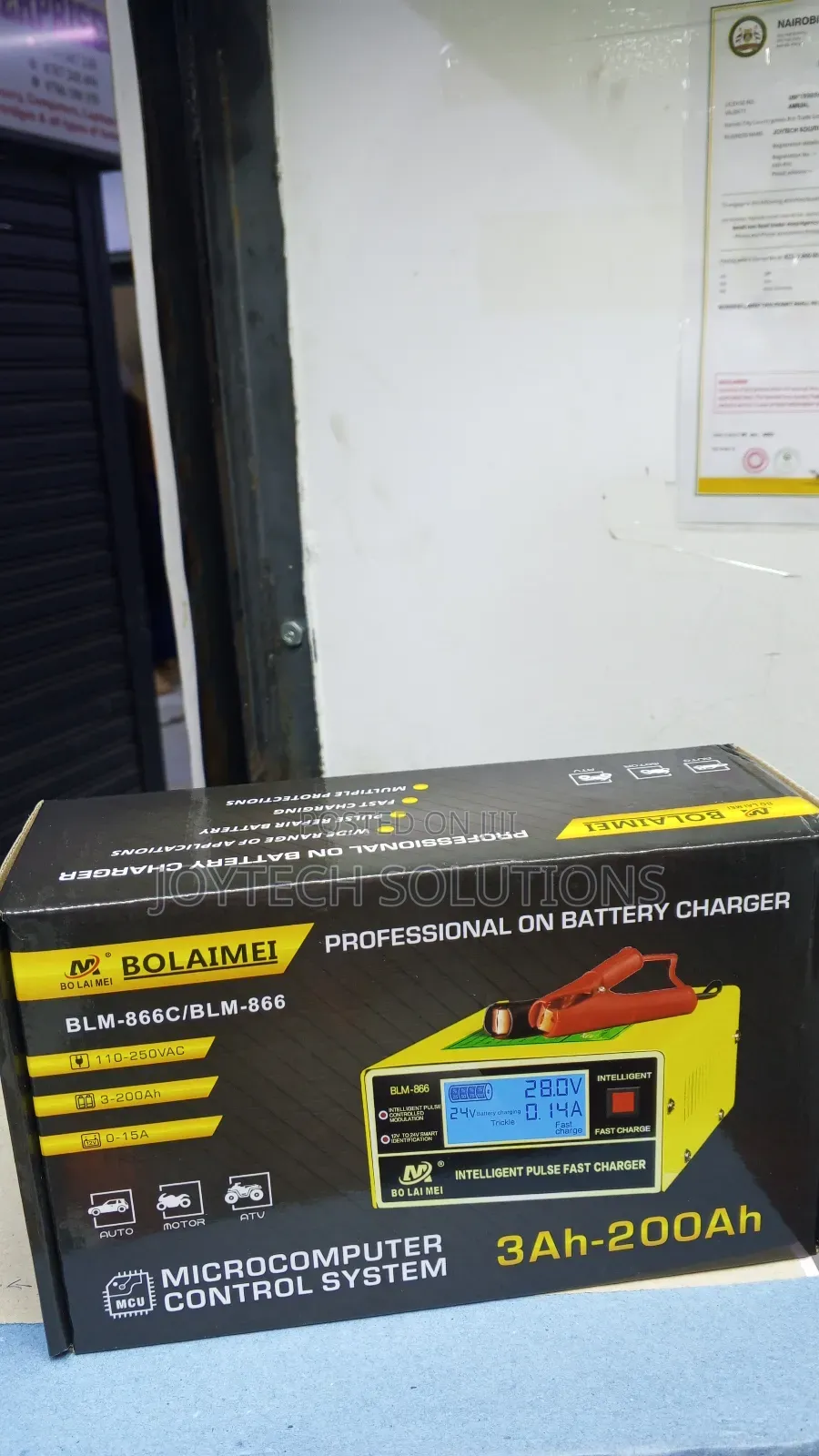 Automatic Car Battery Charger Smart Intelligent Lead Acid 12v-24v