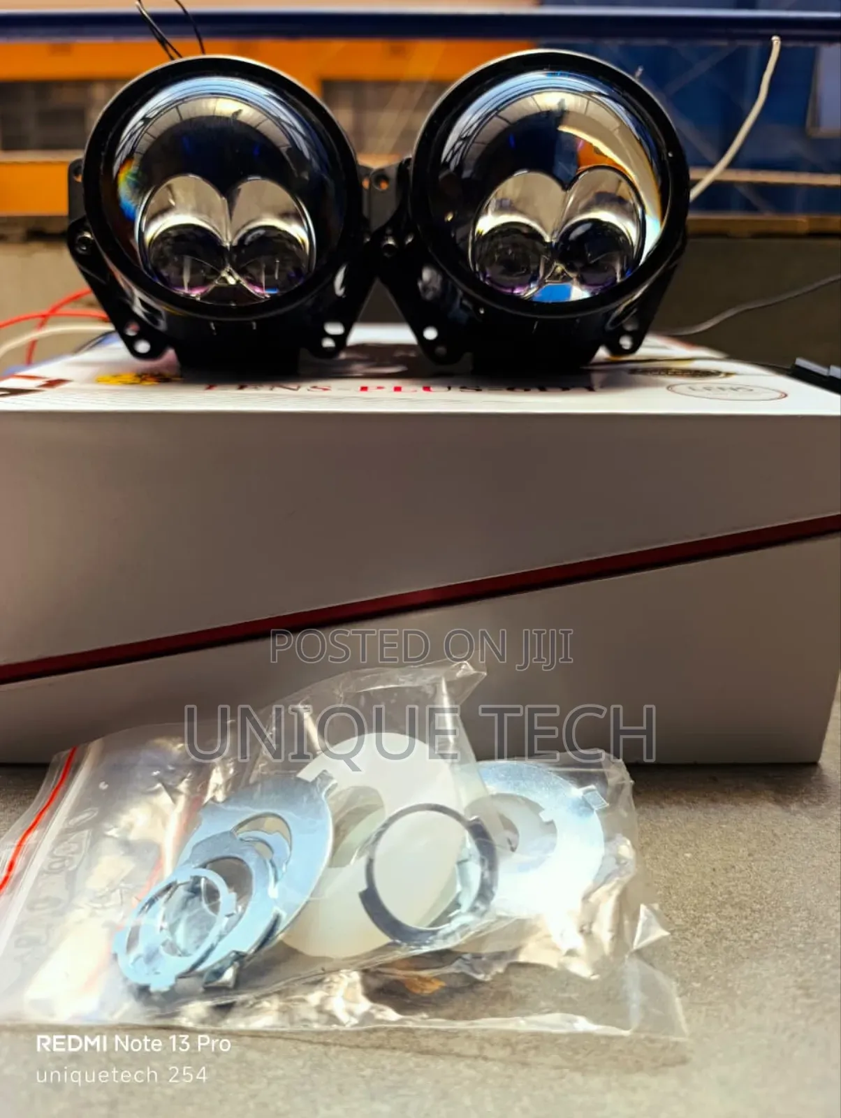 2 PCS Toby's Bi Led Laser Projector Lights Universal Fit