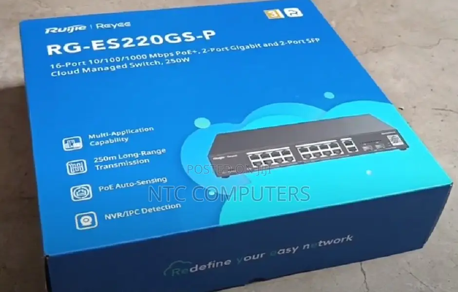 Ruijie Rg-Es220gs-P Smart Gigabit 20-Port Poe Switch